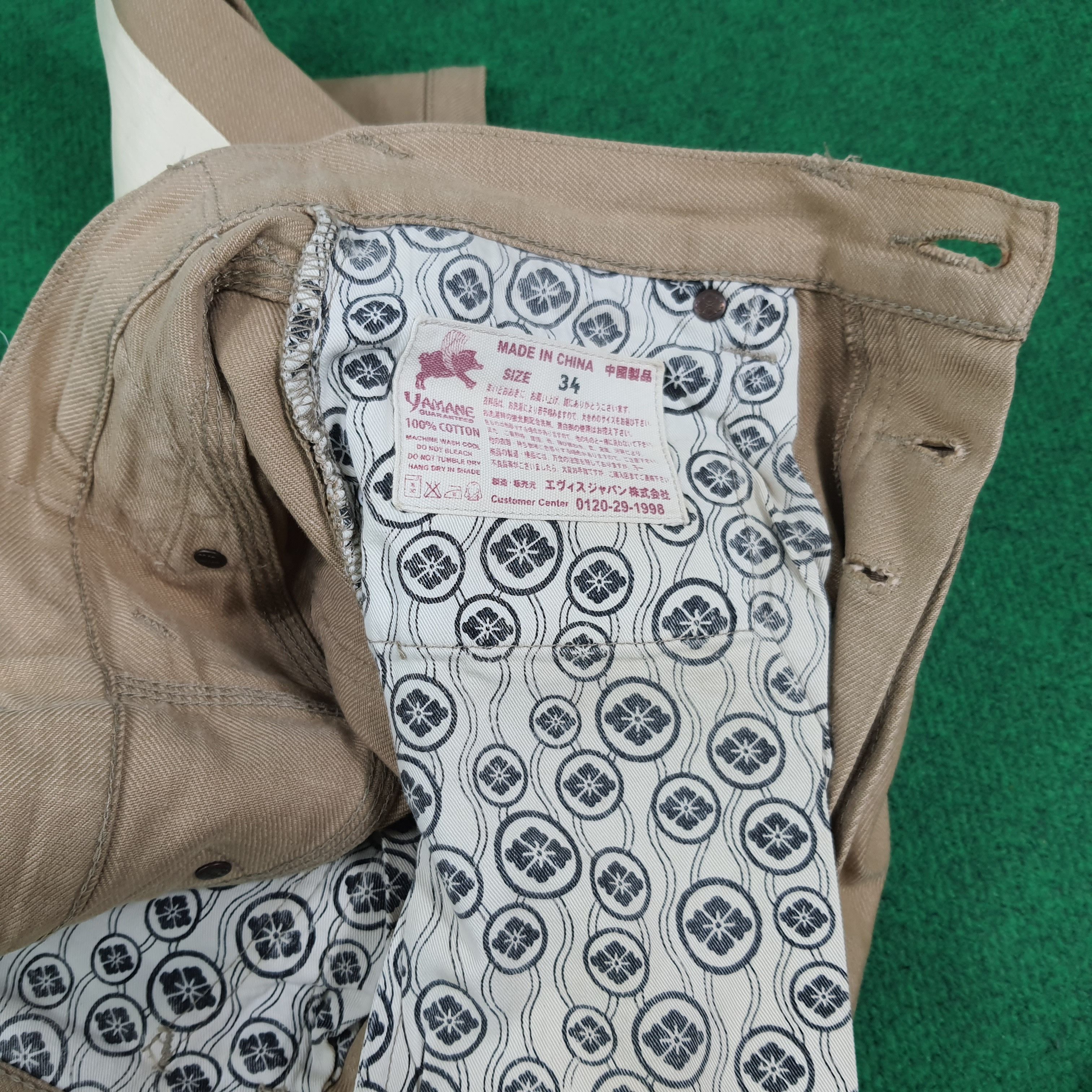 Evisu Vintage Yamane Japan Evisu Custom Daicock Pants C280N7 Size US 32 / EU 48 - 8 Thumbnail