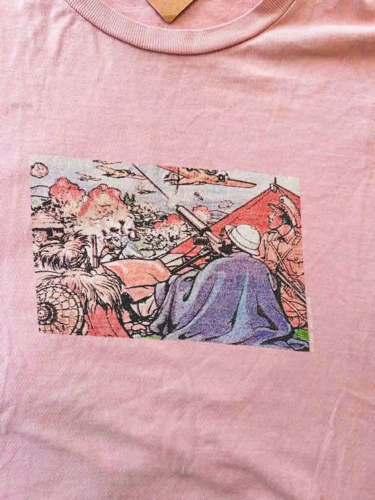 Stussy Haile Selaisse graphic pink t-shirt Size US L / EU 52-54 / 3 - 3 Thumbnail