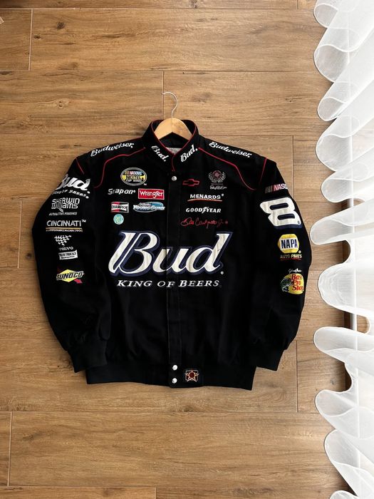 Vintage Vintage Budweiser NASCAR Chase Authentic Racing Jacket