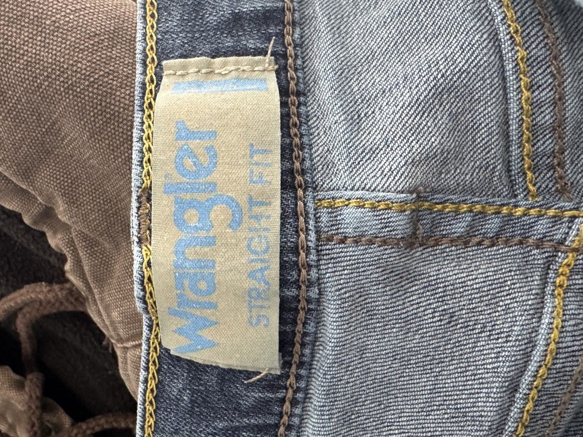 Wrangler wrangler straight fit blue jeans Size US 32 / EU 48 - 2 Thumbnail
