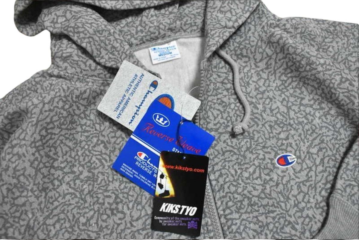 Champion Hoodie Reverse Weave Elephant Skin Cement Air Jordan 3 Size US M / EU 48-50 / 2 - 4 Thumbnail