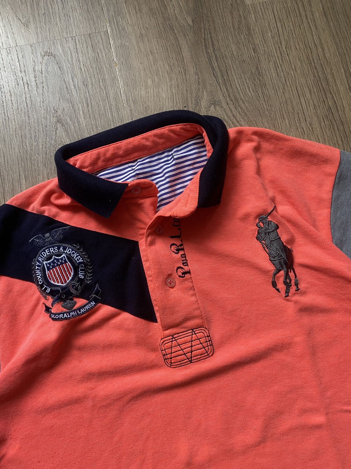 Polo Ralph Lauren × Ralph Lauren 90s Vintage Polo Ralph Lauren Y2K United States polo shirt#3 Size US XL / EU 56 / 4 - 2 Thumbnail