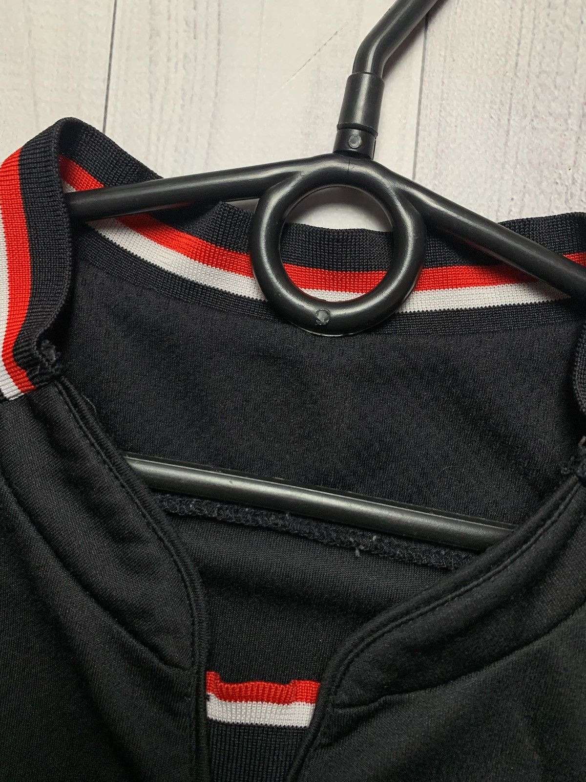 Macron × Vintage Vintage Monaco Macron soccer jersey black size M away Size US M / EU 48-50 / 2 - 3 Thumbnail