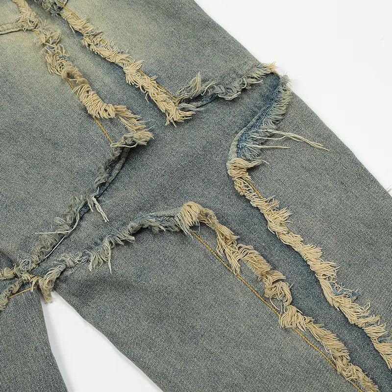 Japanese Brand × Jean Washing Vintage Raw Jeans Hip Hop Retro Style y2k Size US 32 / EU 48 - 5 Thumbnail