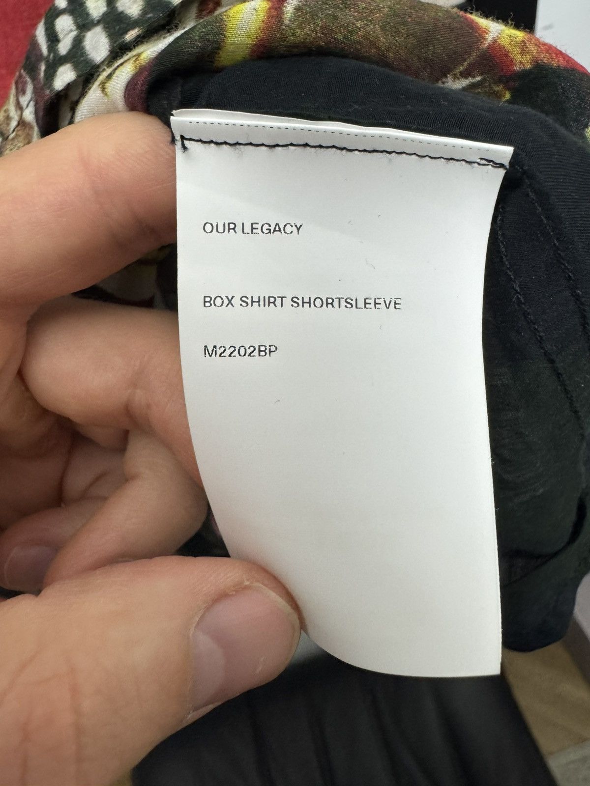 Our Legacy Our Legacy Box Shirt Fullprint Peace Crowd Avant Garde Rare Size US L / EU 52-54 / 3 - 4 Thumbnail