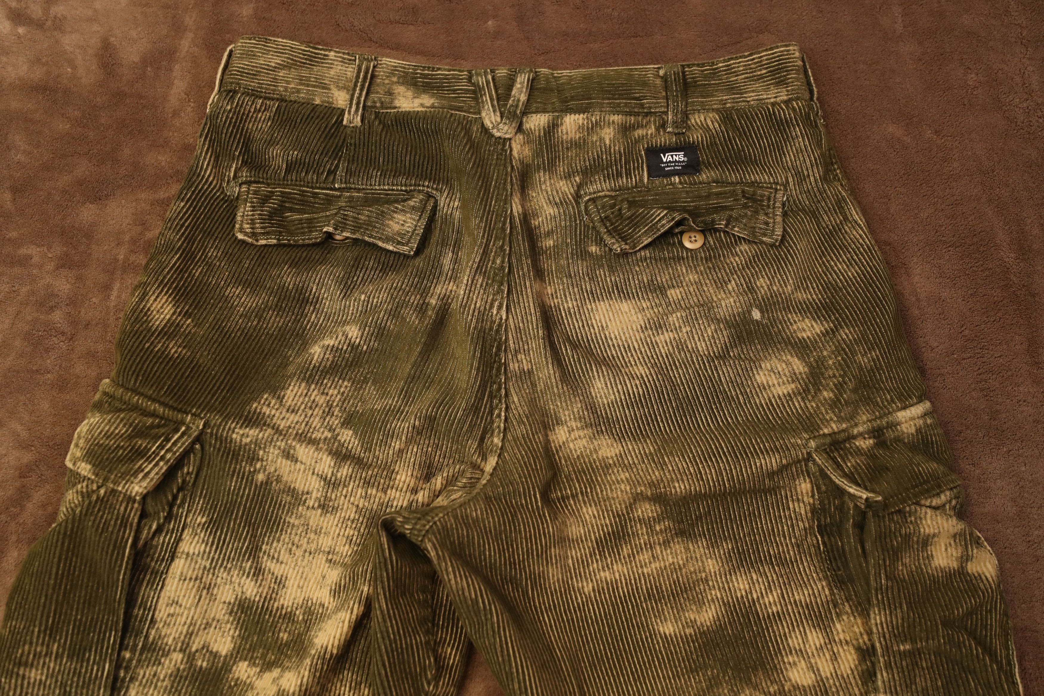 Vans Vans Corduroy Loose Tapered Tie Dye Cargo Pants (32) Size US 32 / EU 48 - 11 Thumbnail