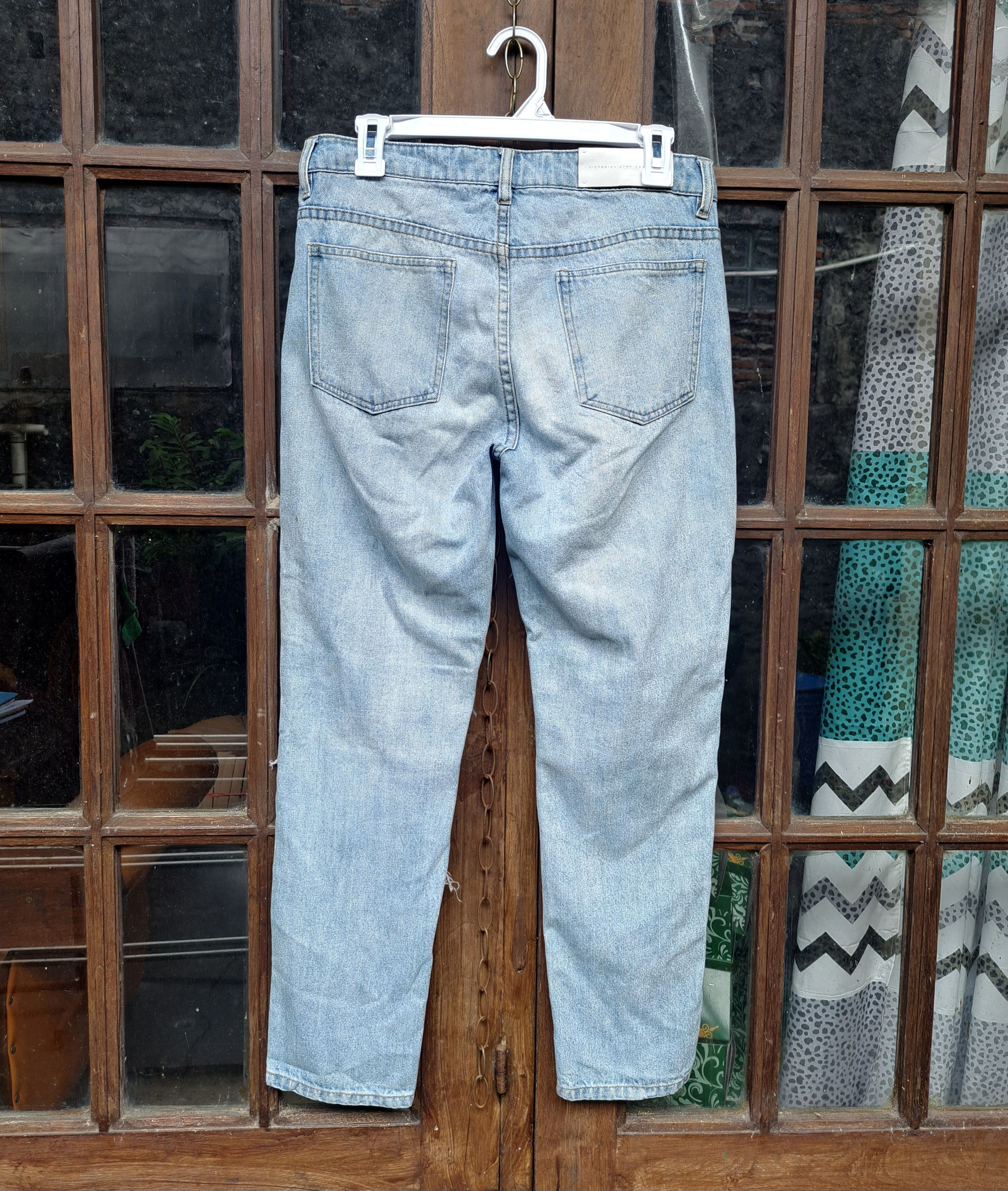 Victoria Beckham Victoria Beckham mid Rise Jeans Patcwork Womens Size 27 Size 27" / US 4 / IT 40 - 6 Thumbnail