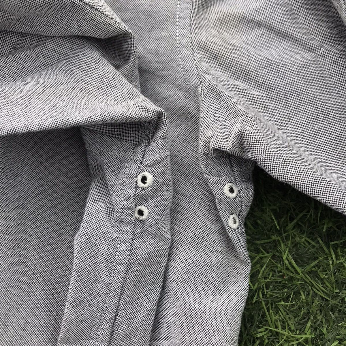 Issey Miyake × Japanese Brand Tac:Tac Grey Shirt Japan Cpo Officer Military Shirt issey mi Size US M / EU 48-50 / 2 - 9 Thumbnail