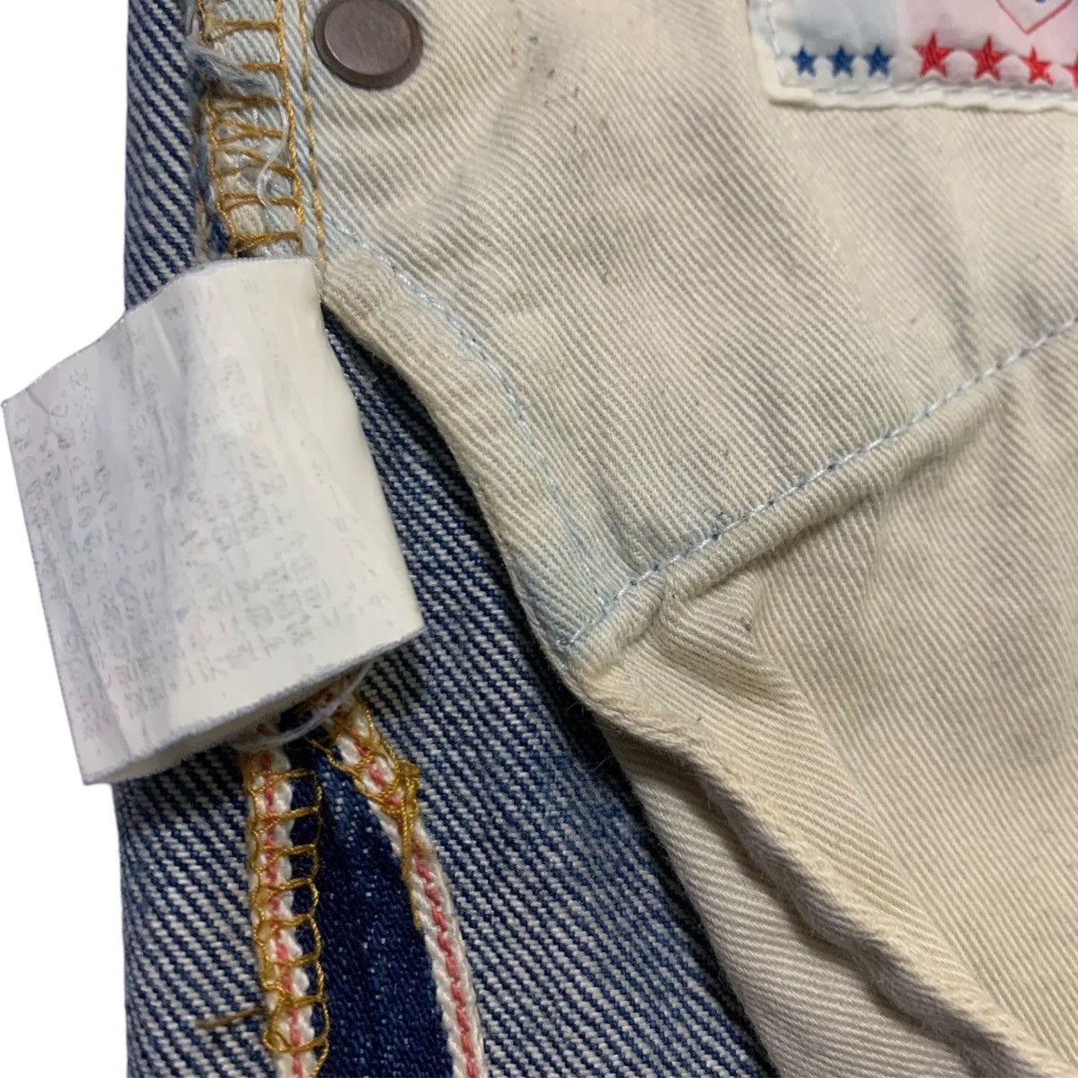 Japanese Brand × Vintage Old summer japan redline denim jeans Size US 36 / EU 52 - 6 Thumbnail