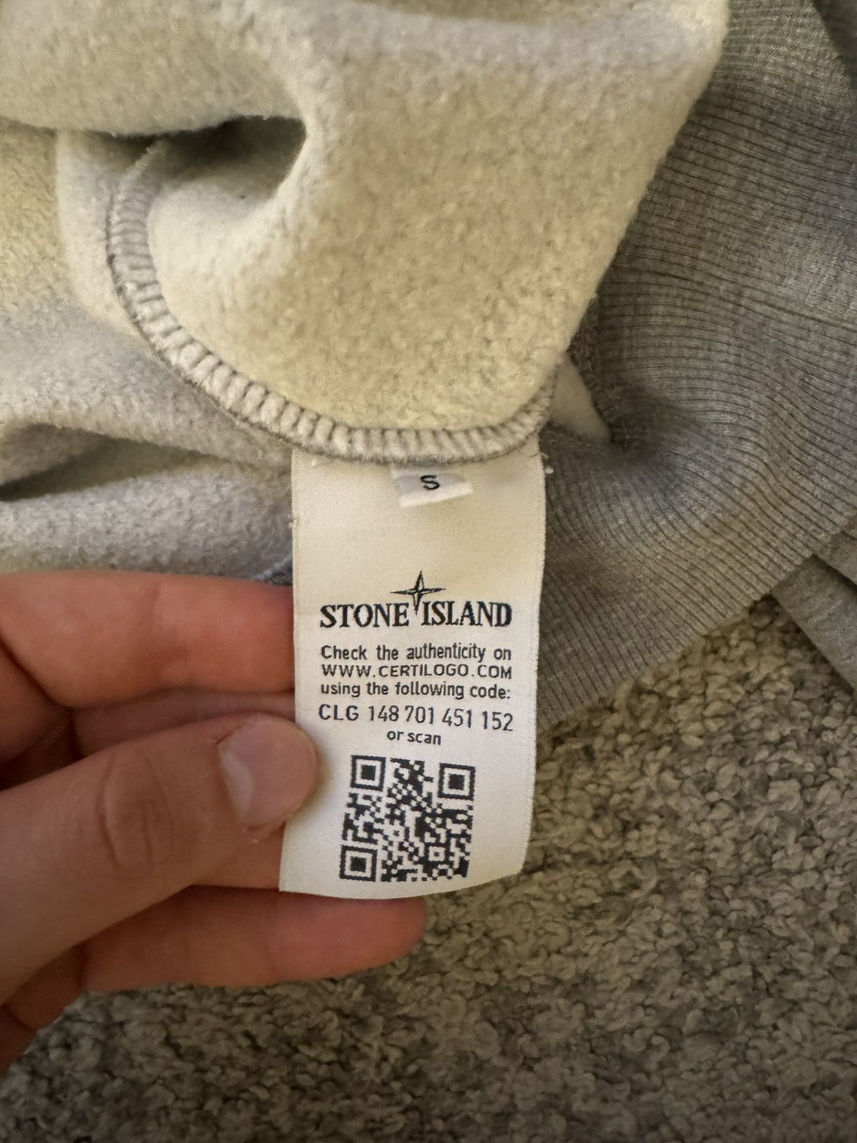 Stone Island Stone island hoodie Size US S / EU 44-46 / 1 - 6 Thumbnail