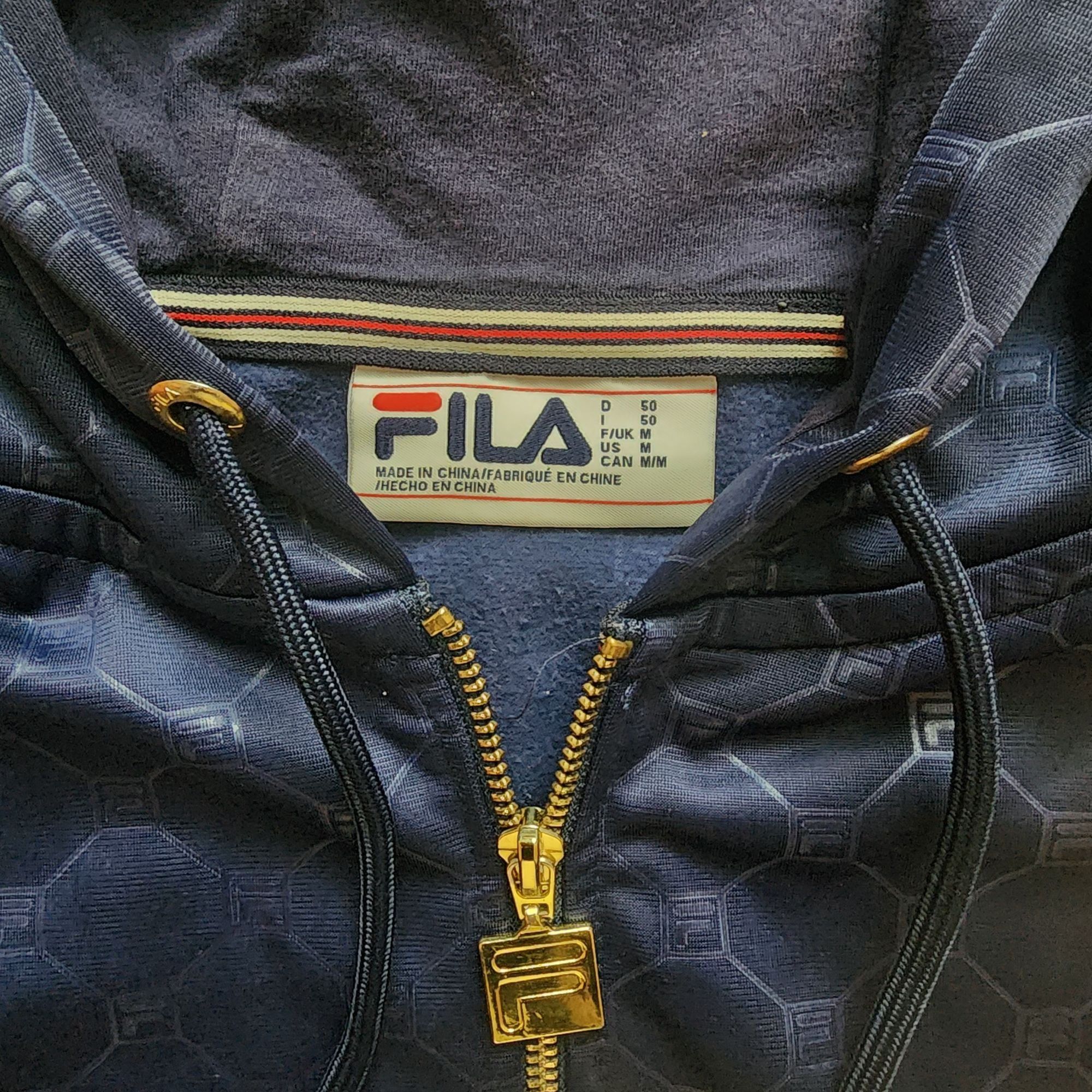 Fila Fila Monogram Navy Blue Tracksuit Size US M / EU 48-50 / 2 - 10 Thumbnail