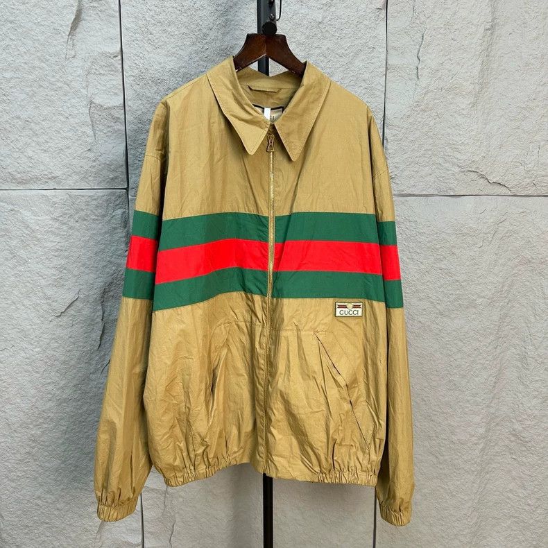 Gucci Gucci Classic red and green striped jacket 2501-Nextarrow Size US M / EU 48-50 / 2 - 1 Thumbnail
