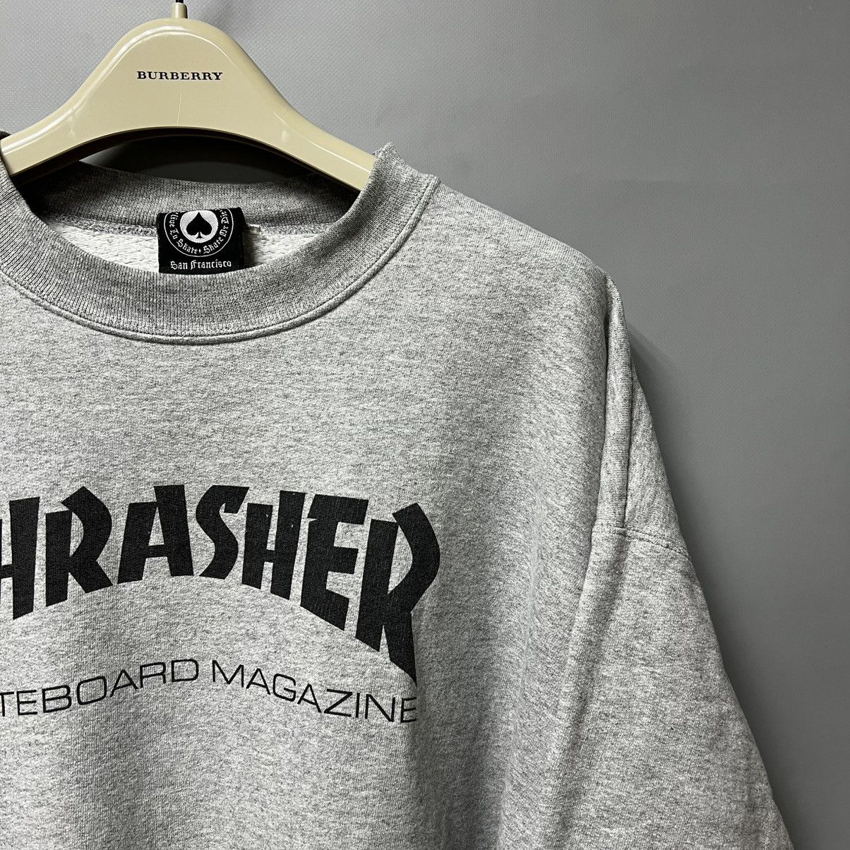 Thrasher Thrasher Vintage Sweatshirt Size L Size US XL / EU 56 / 4 - 4 Thumbnail