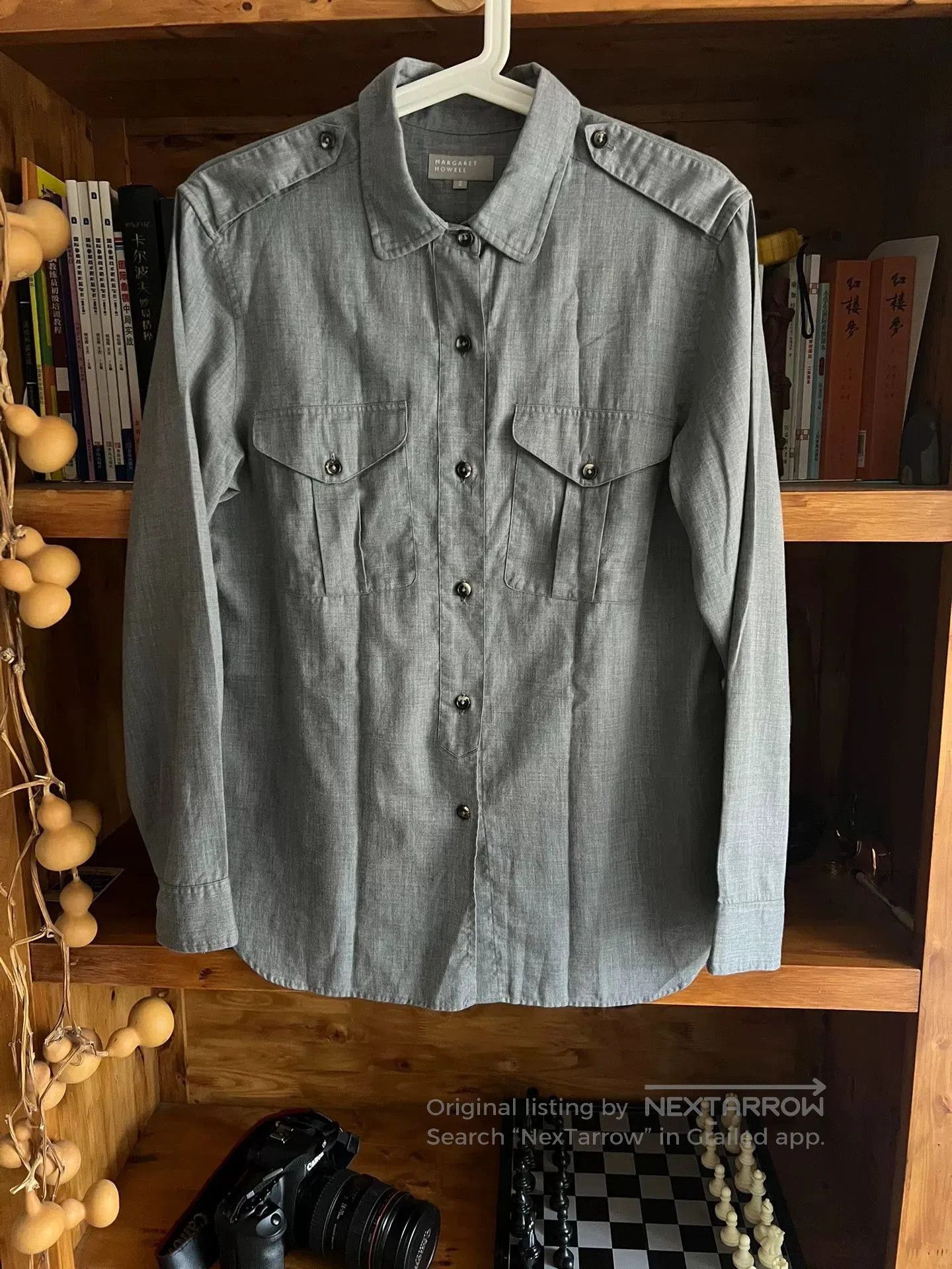 Margaret Howell Margaret Howell Oversized Linen Check Shirt | Grailed