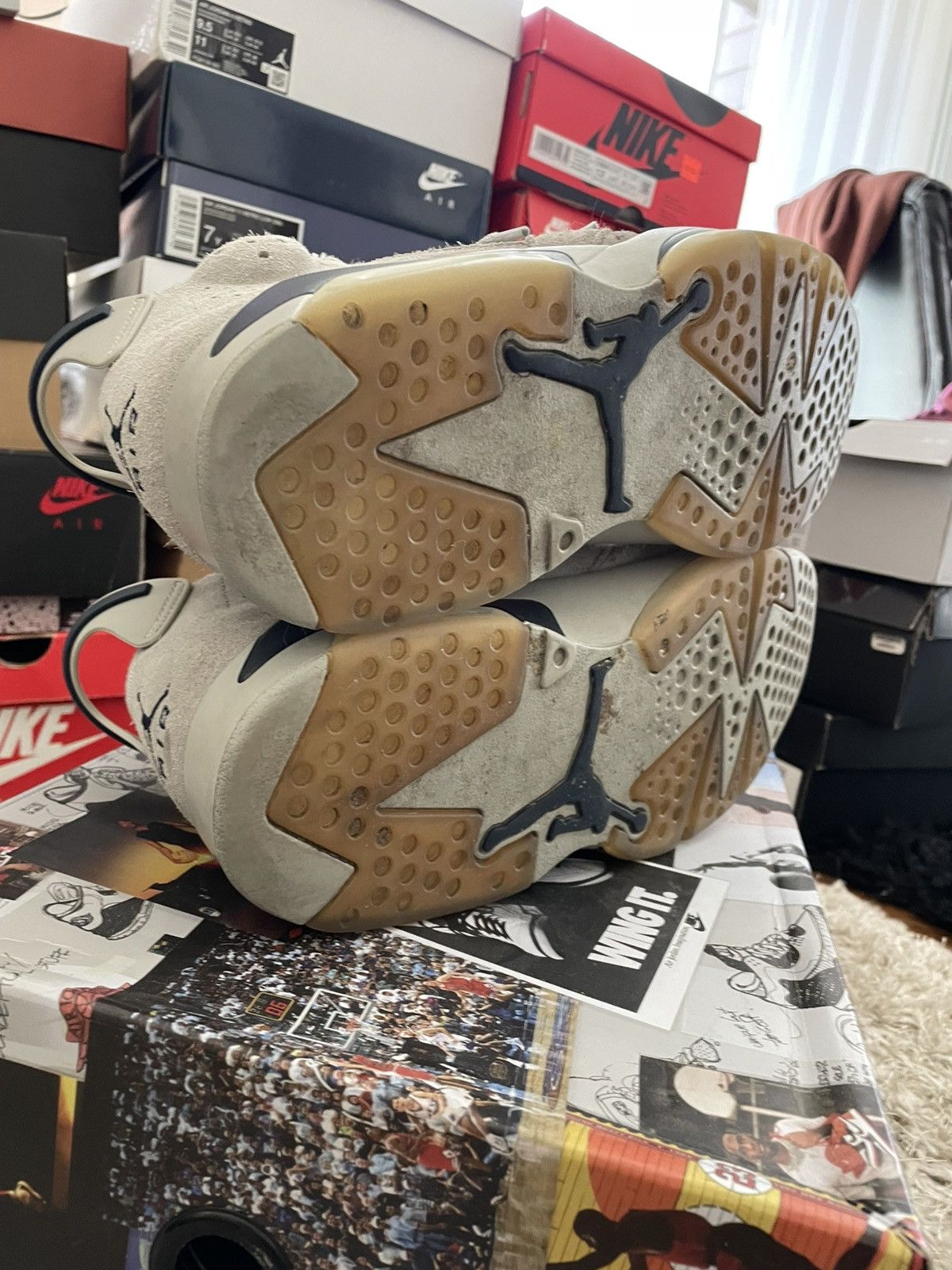 Jordan Brand Jordan 6 Georgetown Size US 11 / EU 44 - 8 Thumbnail