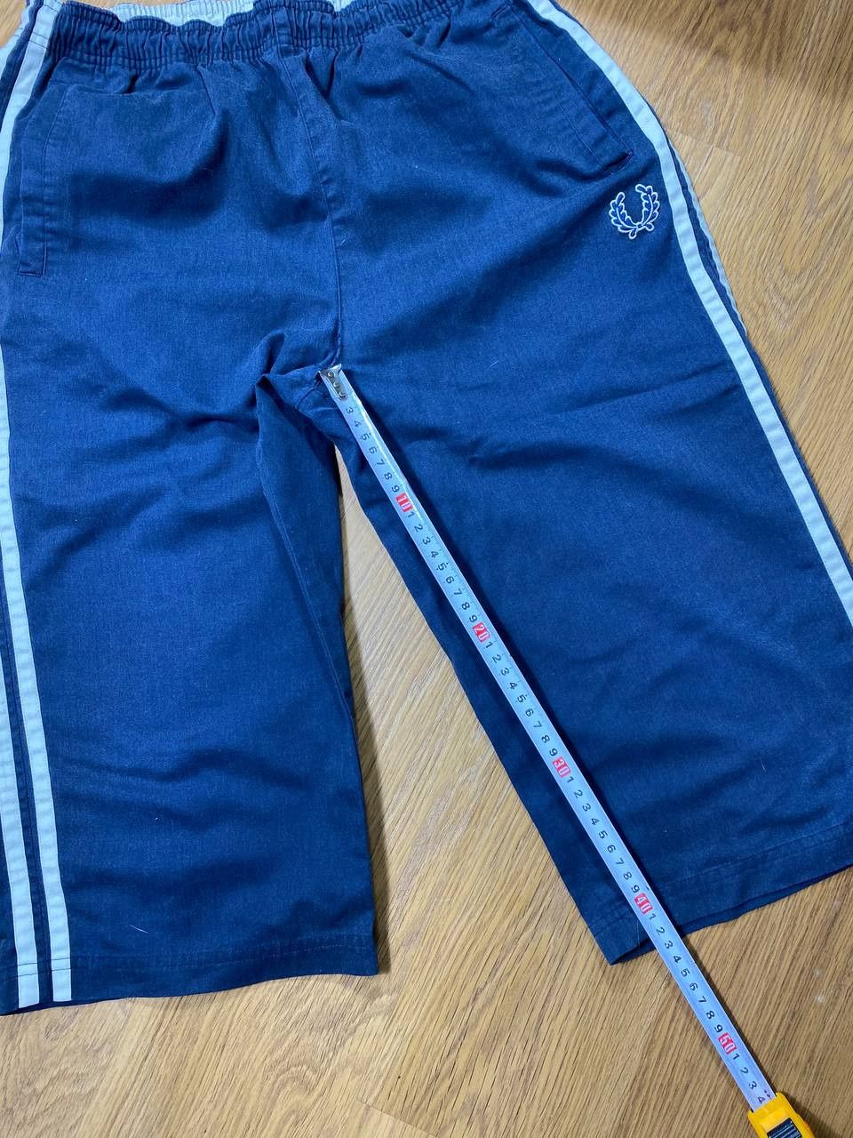 Fred Perry × Japanese Brand Gothicana Y2K Bondage Gothic Multipocket Cargo Shorts Size US 32 / EU 48 - 15 Thumbnail
