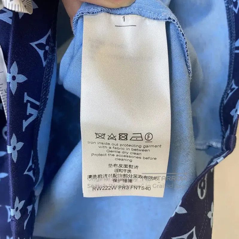 Other Louis Vuitton Blue Cotton T. Size XS / US 0-2 / IT 36-38 - 5 Thumbnail