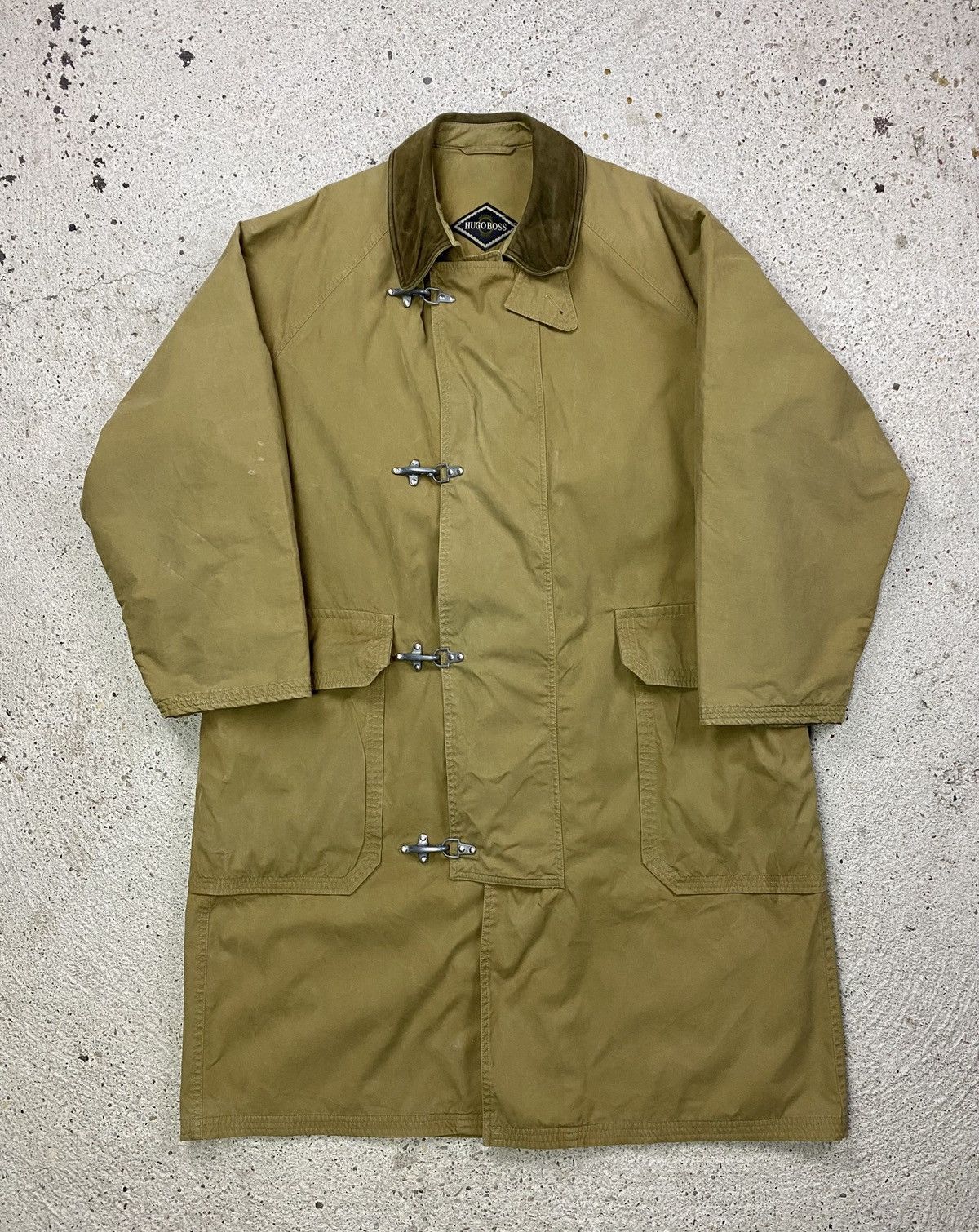 Hugo Boss Hugo boss original piece coat fire brigade fasteners beige Size US XL / EU 56 / 4 - 2 Thumbnail
