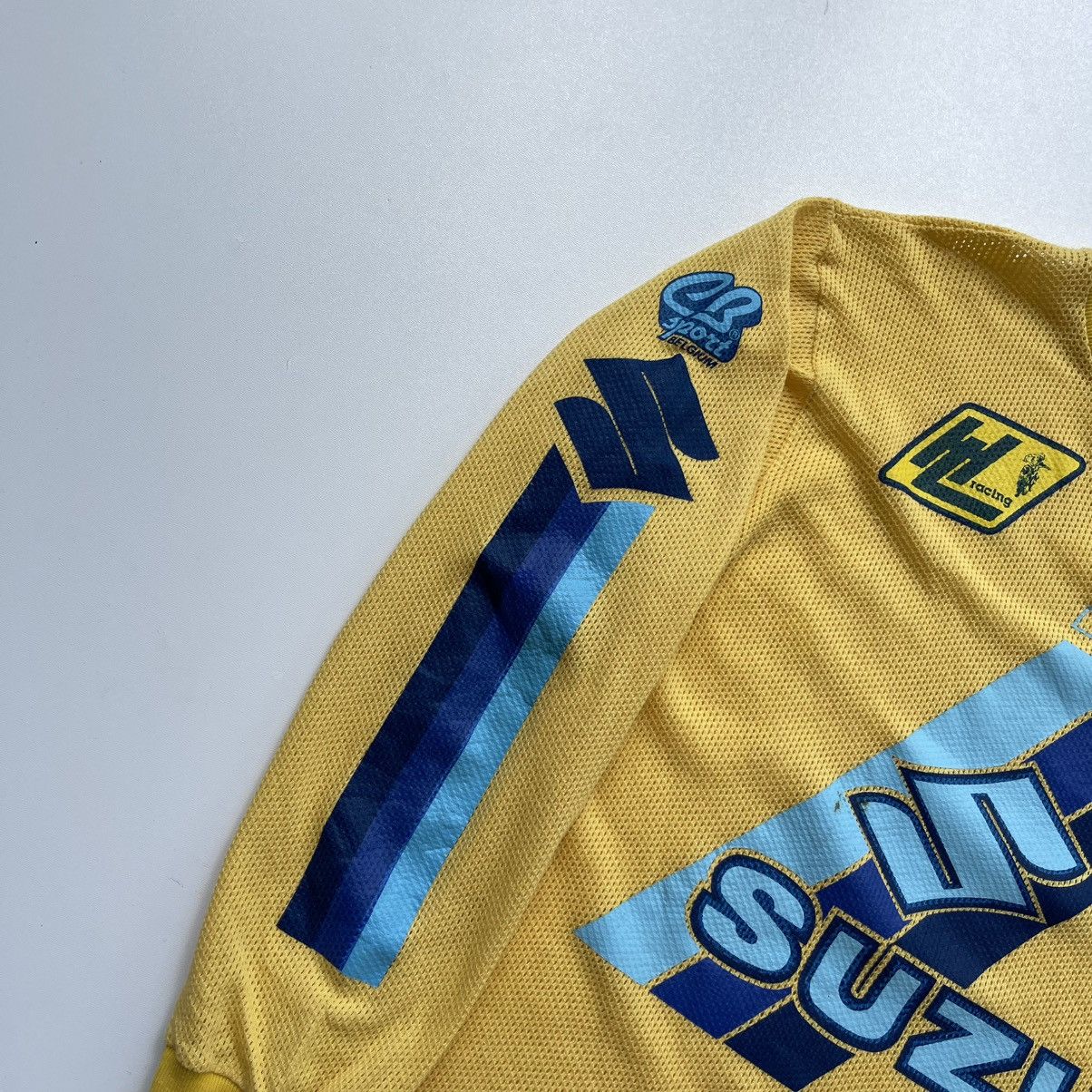 Vintage Suzuki 80’s LB Sport Belgium HL Racing Vintage Moto Jersey Size US M / EU 48-50 / 2 - 7 Thumbnail