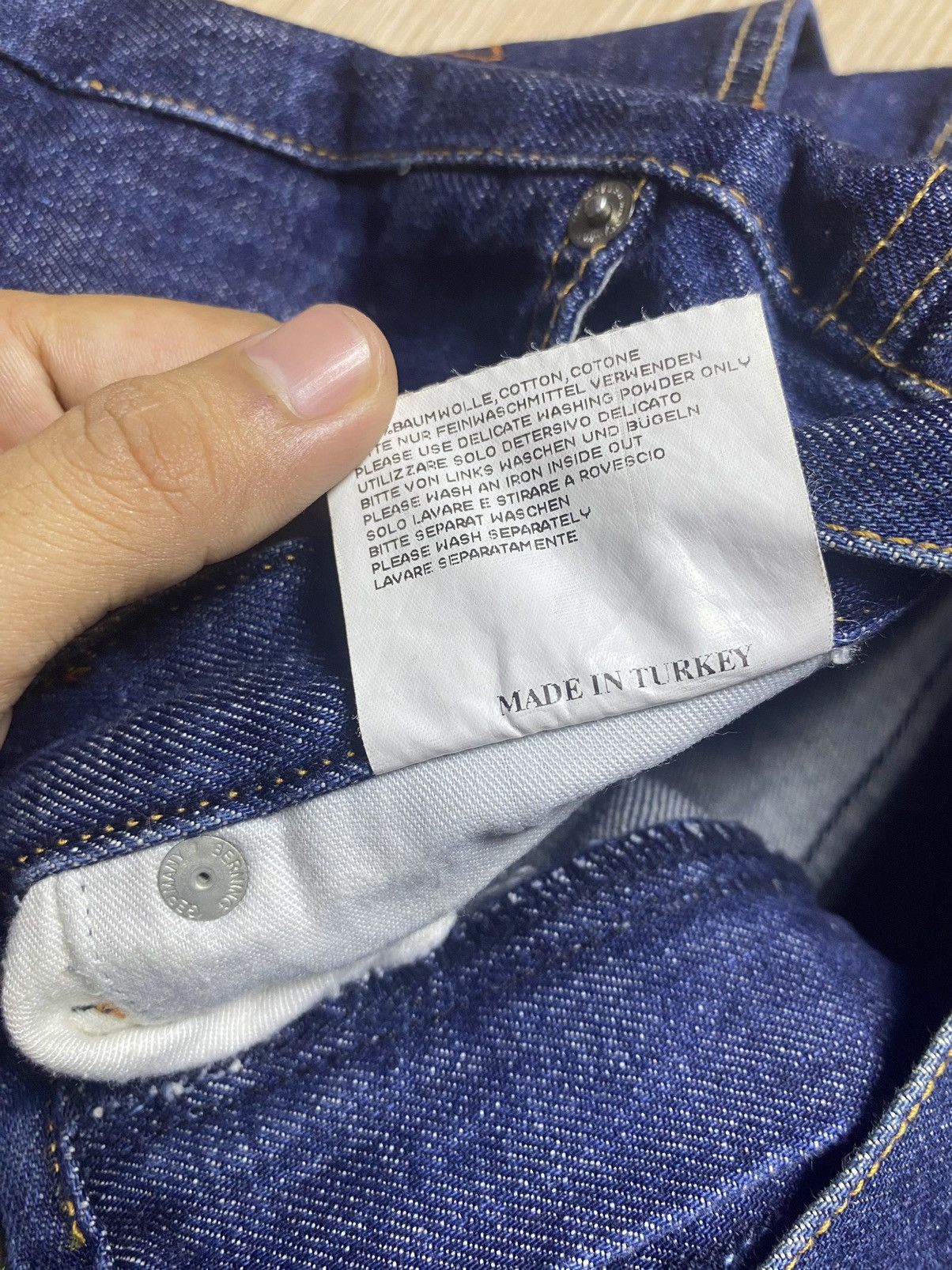Walter Van Beirendonck W&LT Denim Pants Size US 34 / EU 50 - 6 Thumbnail