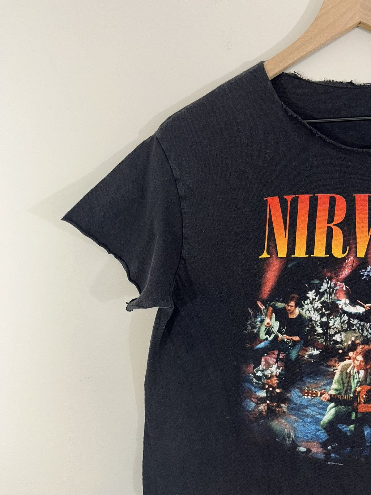 Band Tees Thrashed Distressed NIRVANA Rare Band Tee Size US S / EU 44-46 / 1 - 4 Thumbnail
