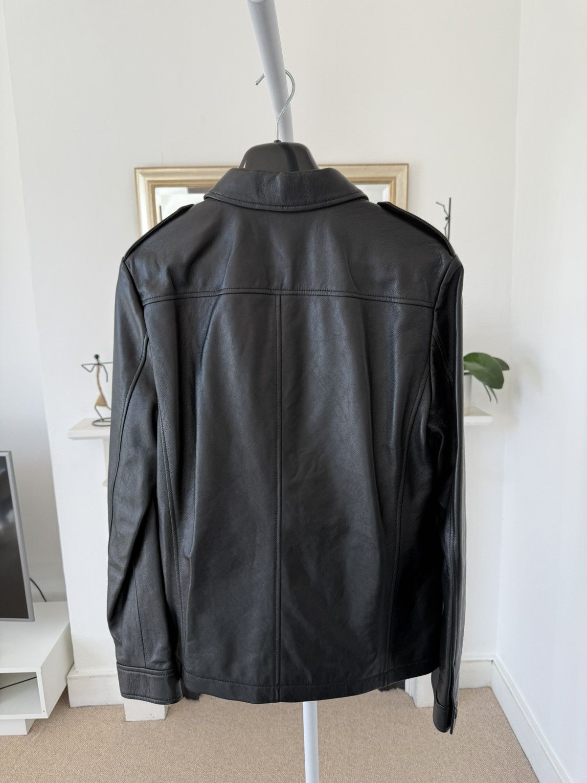 Saint Laurent Paris SS19 Saint Laurent Runway Lamb Leather Jacket Size US M / EU 48-50 / 2 - 8 Thumbnail