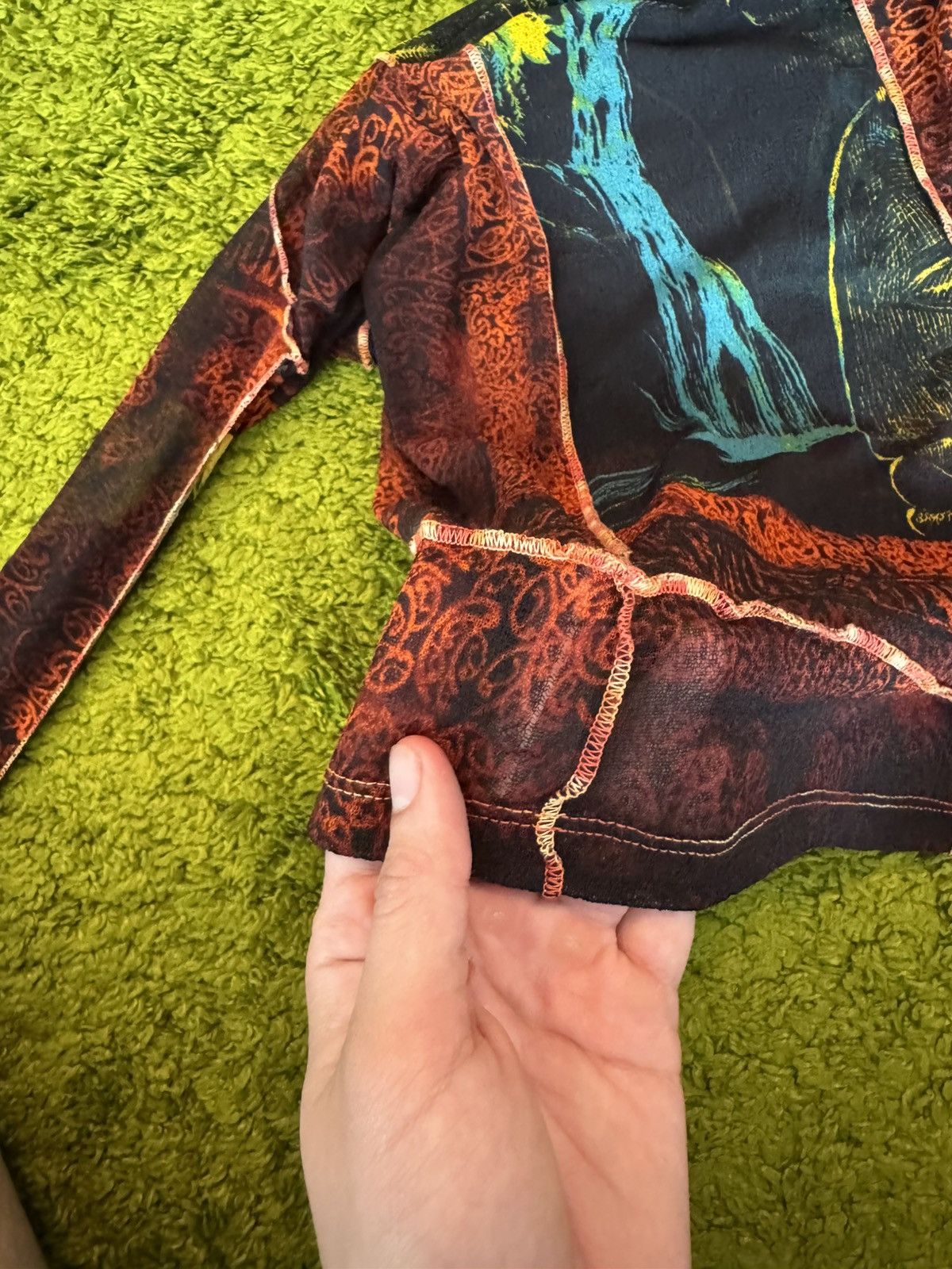 Jean Paul Gaultier Jean Paul Gaultier JPG S/S 2000 archive vintage mesh top Size M / US 6-8 / IT 42-44 - 12 Thumbnail
