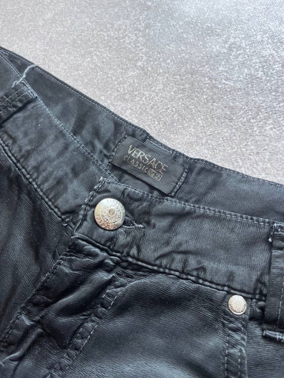 Versace Vintage Versace Silk Baggy Pants Y2K 34 + Dolce Embroidery Size US 34 / EU 50 - 16 Thumbnail