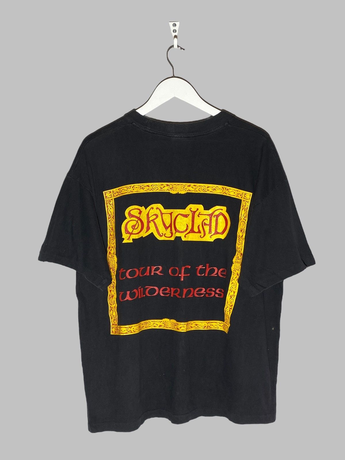 Band Tees Vintage 1992 Skyclad Tour Of The Wilderness Metal T-shirt Size US XL / EU 56 / 4 - 2 Thumbnail