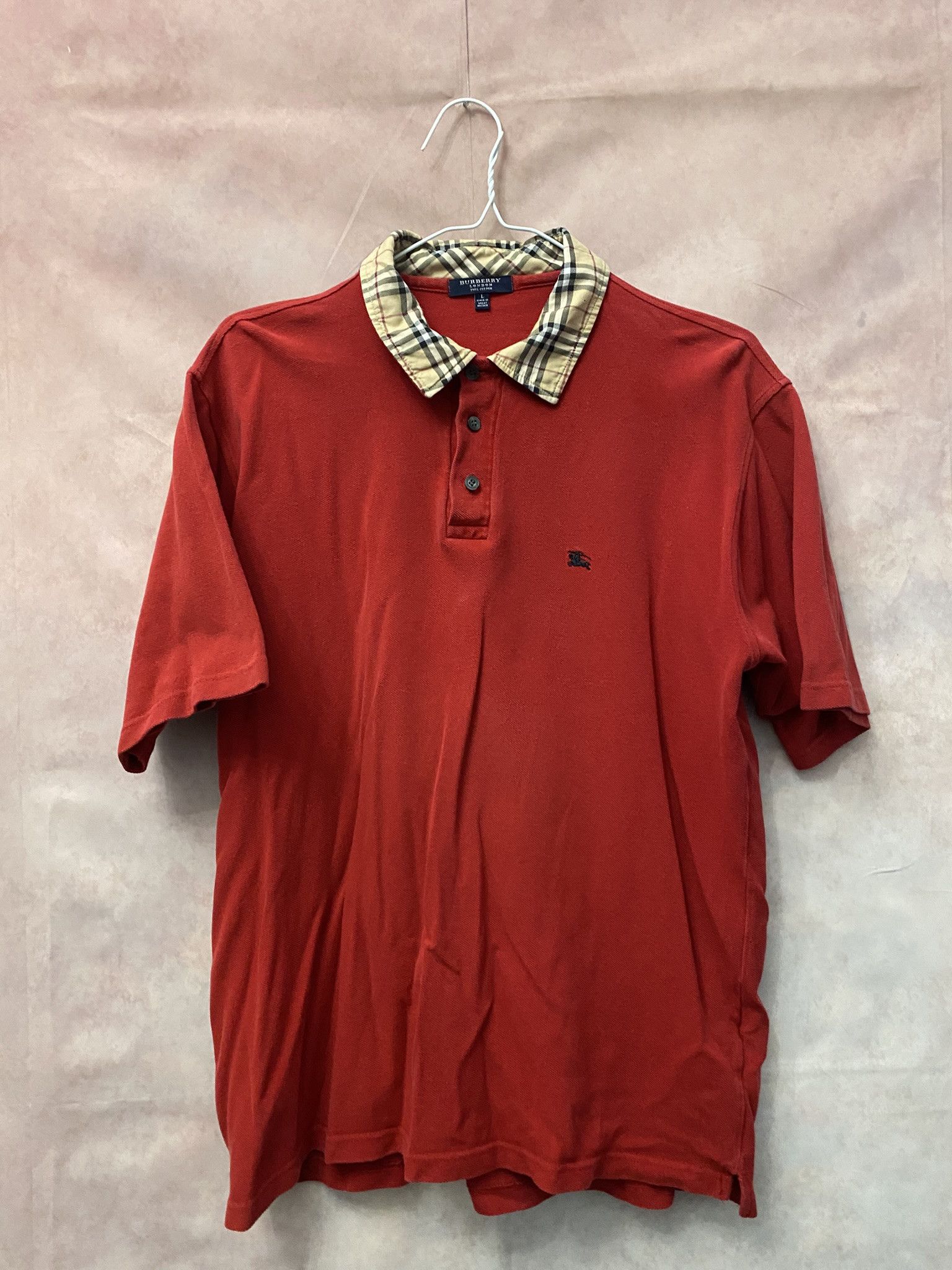 Burberry × Designer Burberry London Polo Nova Check Size US L / EU 52-54 / 3 - 1 Thumbnail
