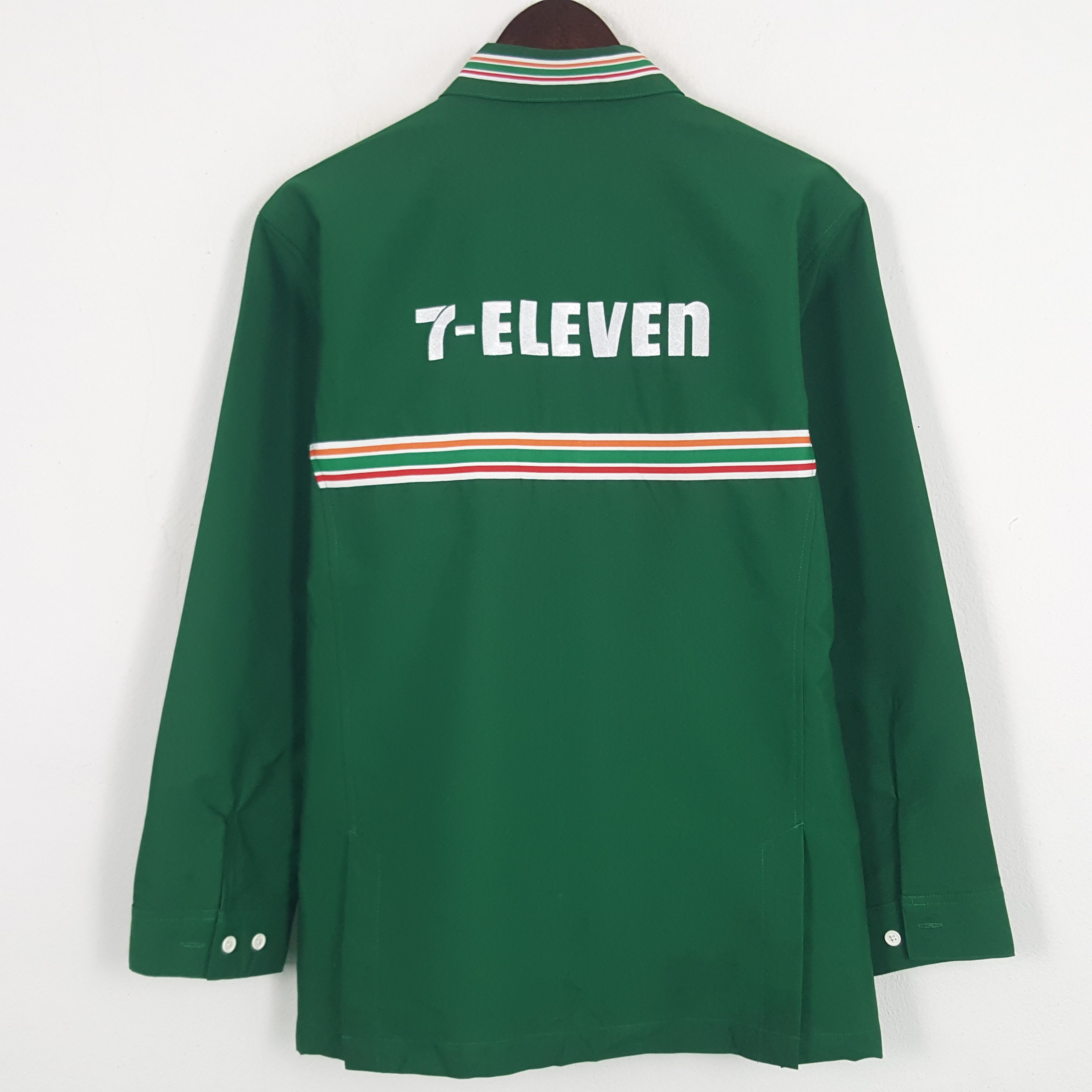 Japanese Brand × Vintage Vintage 7 Eleven Zipper Worker Jacket Size US M / EU 48-50 / 2 - 1 Thumbnail