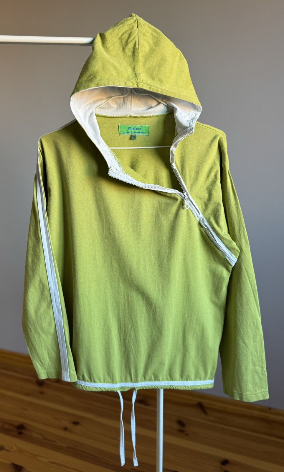 Adolfo Dominguez Adolfo Domínguez “Salta” Asymmetrical Zip Hoodie Avant Garde Size US M / EU 48-50 / 2 - 1 Thumbnail
