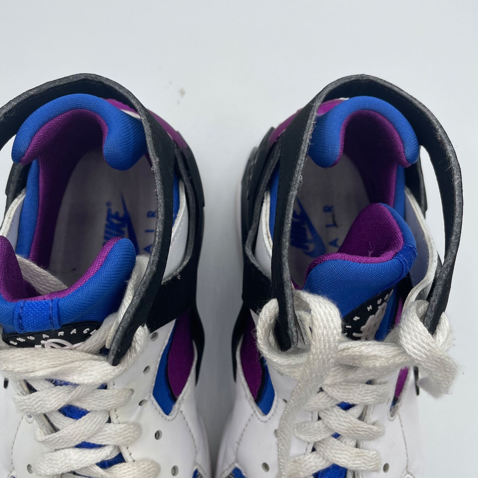 Nike Nike Air Huarache PRM QS Shoe White Blue Mens 8.5 Size US 8.5 / EU 41-42 - 9 Thumbnail