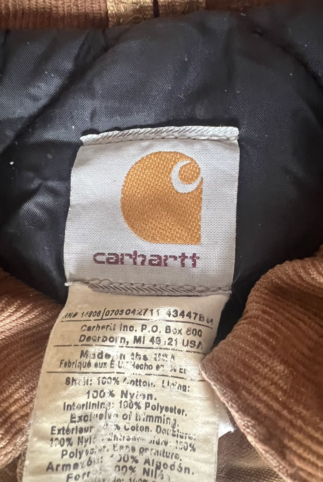 Carhartt vintage carhartt workwear jacket with double zip Size US L / EU 52-54 / 3 - 4 Thumbnail