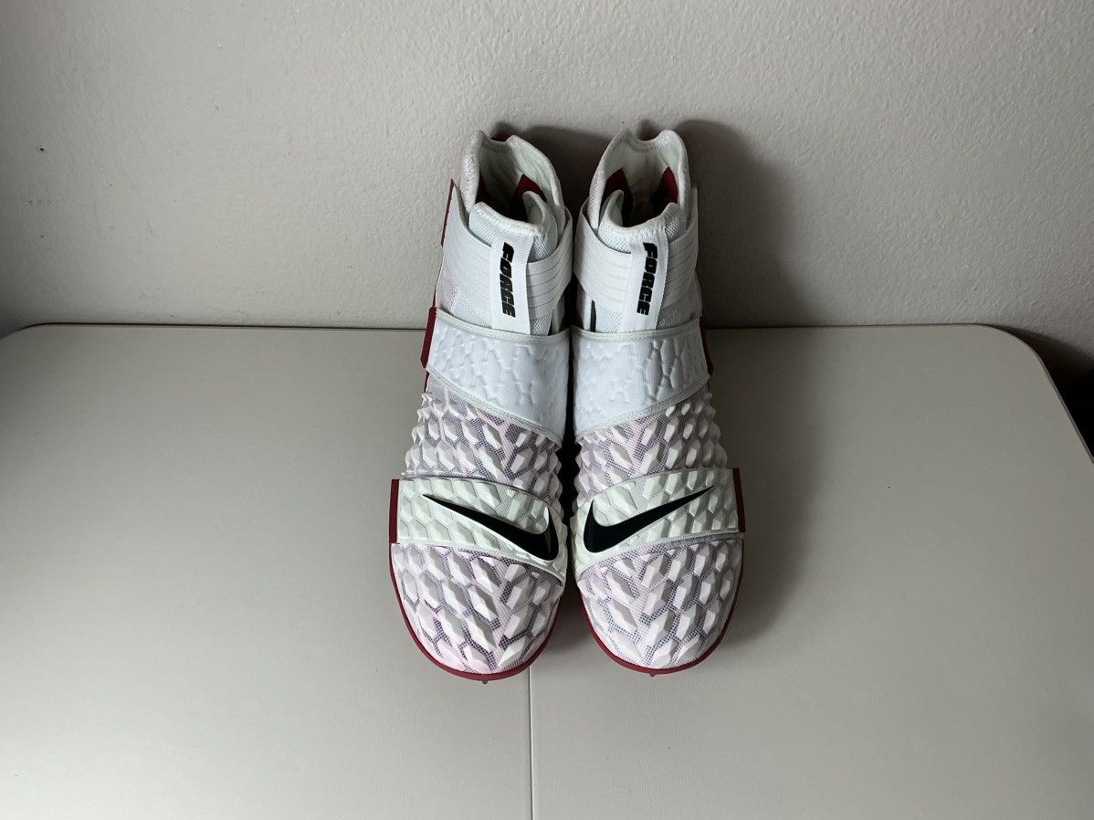 Nike Force Savage Elite 2 P Football Cleats White/Red BV3962-102 Men’s size 14.5 Nike Force Savage Elite 2 P White/Red BV3962-102 Men main image 4