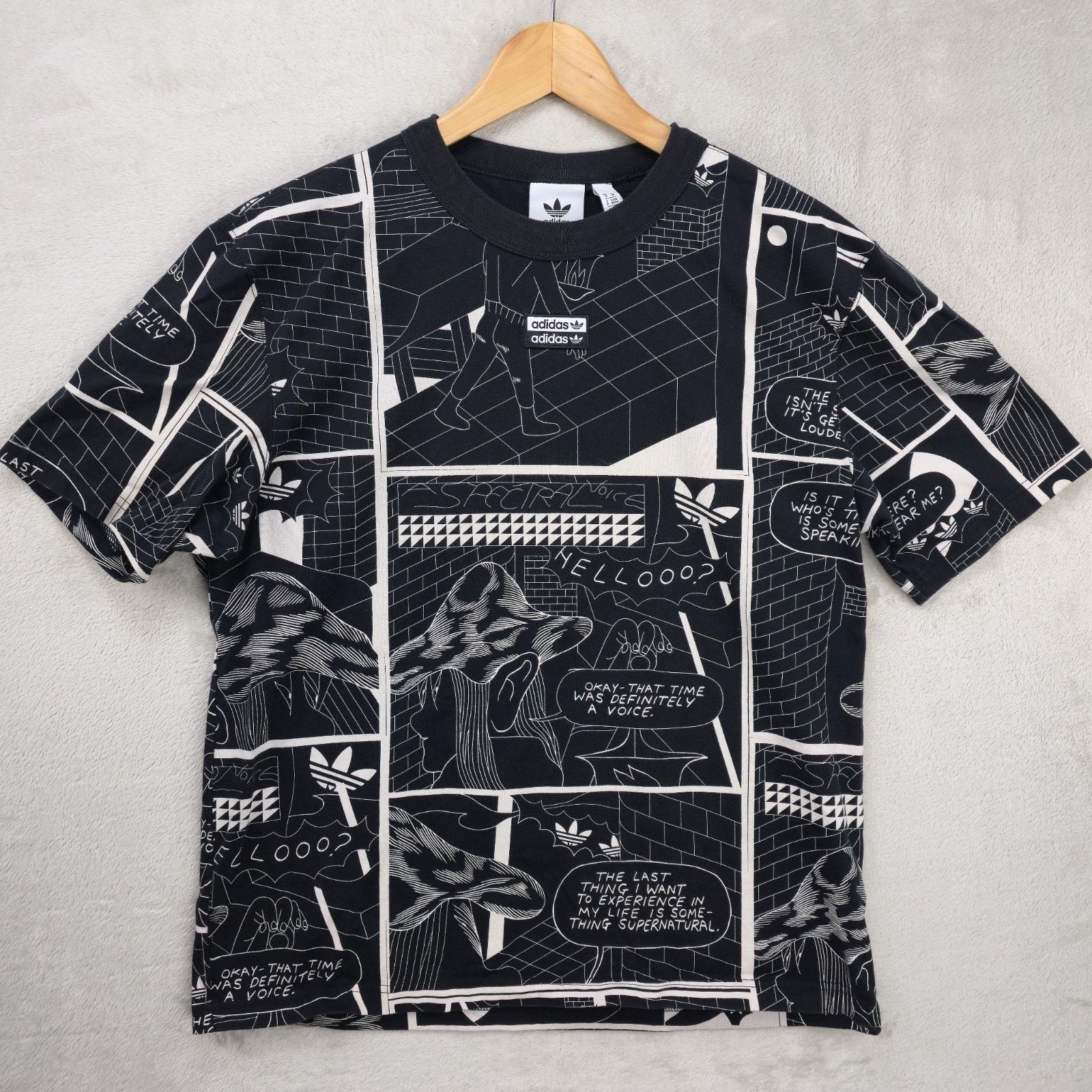 Adidas Adidas Shirt Mens Medium R.Y.V. Patrick Kyle Comic AOP Size US M / EU 48-50 / 2 - 1 Thumbnail