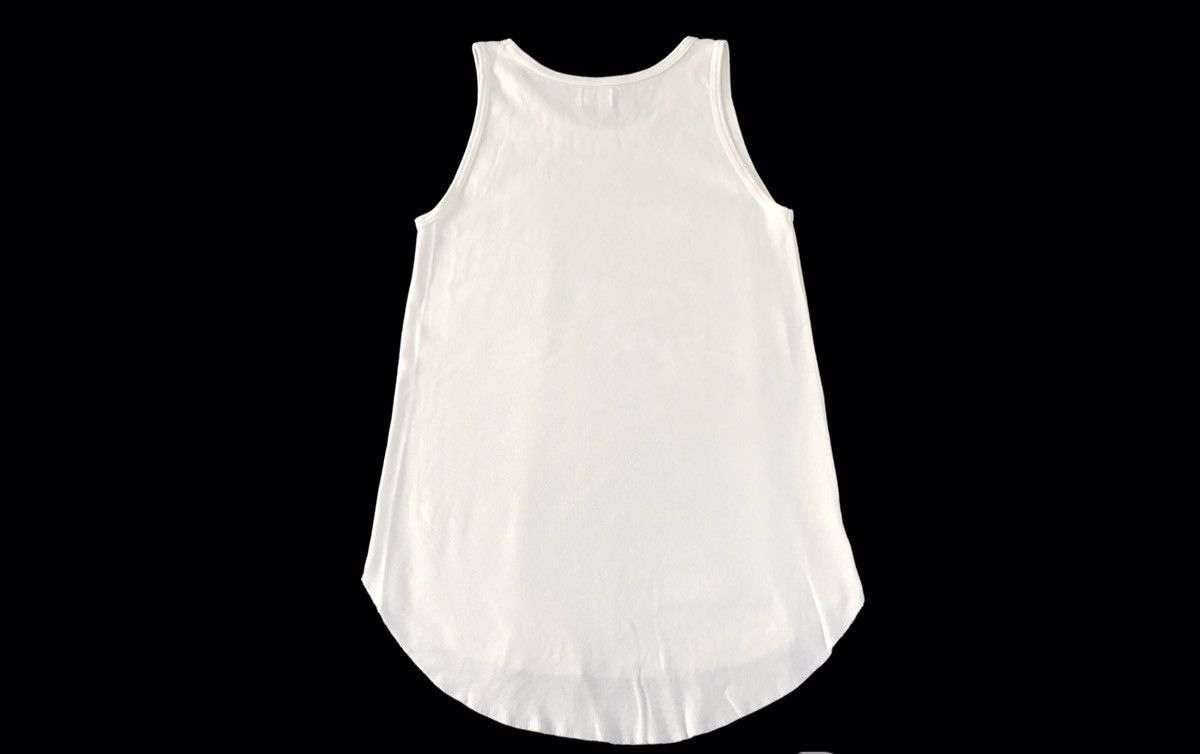 Japanese Brand Number (N)ine White Inner Thin Singlet Sleeveless Tee Size US S / EU 44-46 / 1 - 2 Thumbnail