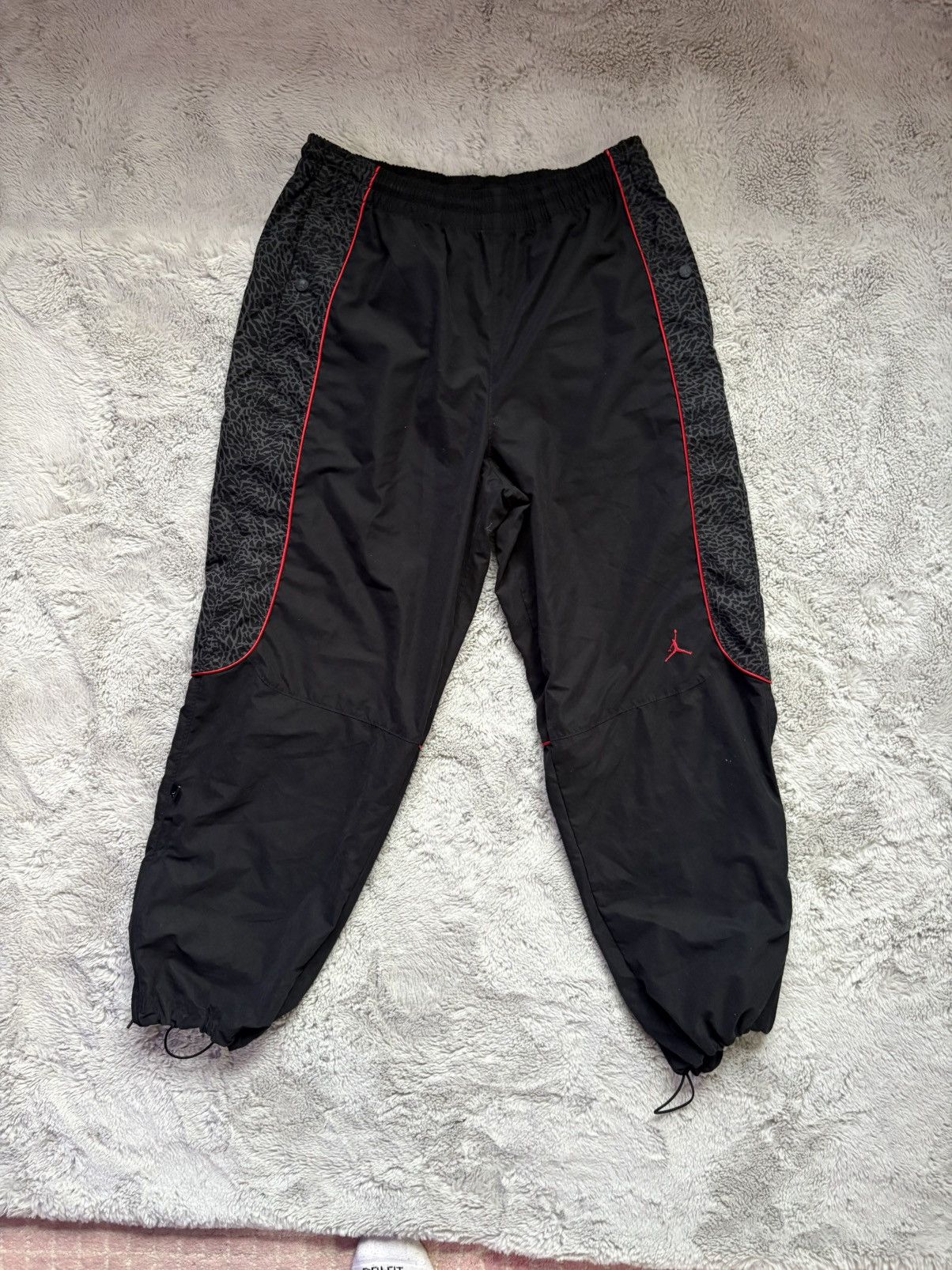 Jordan Brand Jordan 3 4 Cement windbreaker nylon jacket Size US L / EU 52-54 / 3 - 4 Thumbnail