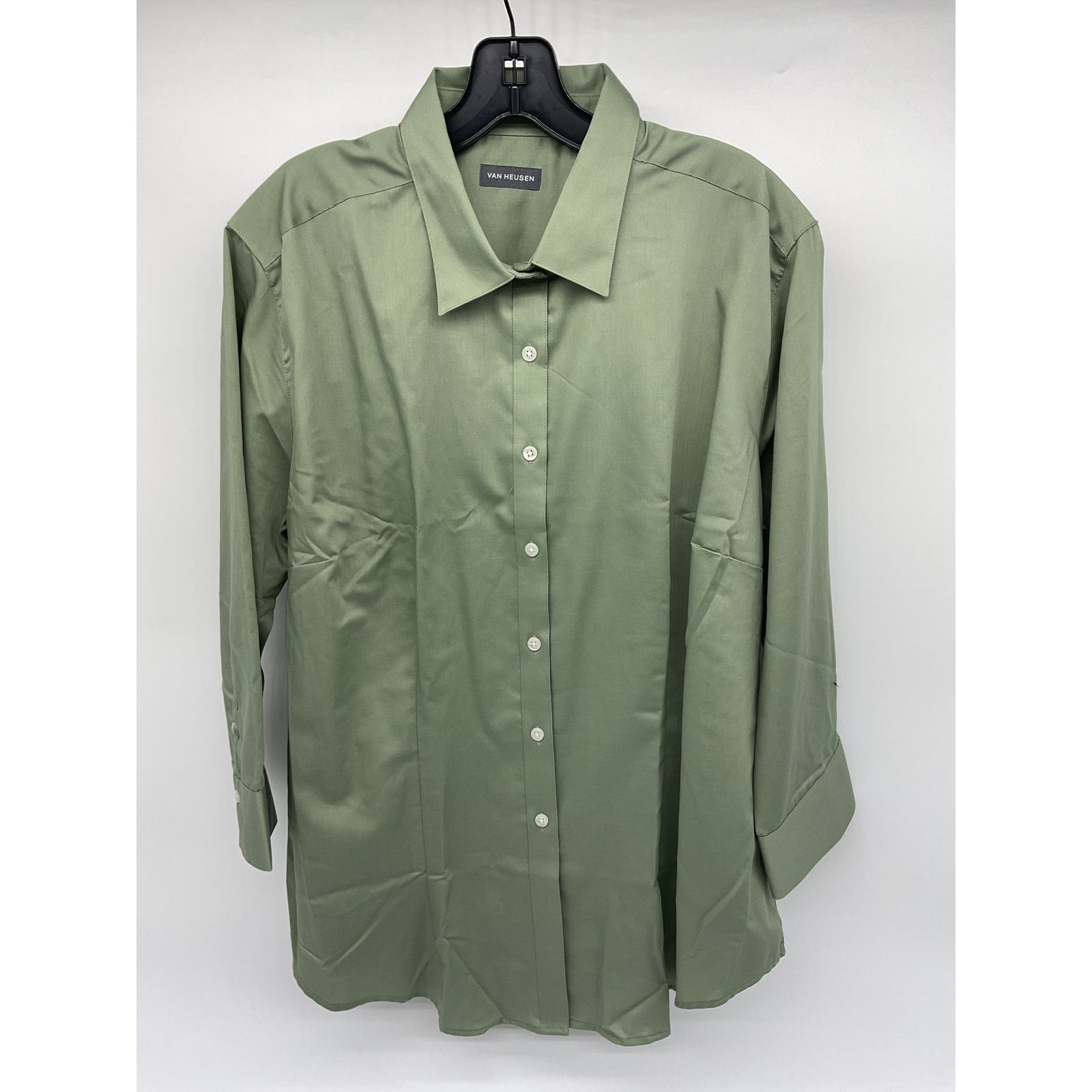 Van Heusen Van Heusen Women’s Button Up Dress Shirt - Size 16-18/XL Size XL / US 12-14 / IT 48-50 - 1 Thumbnail