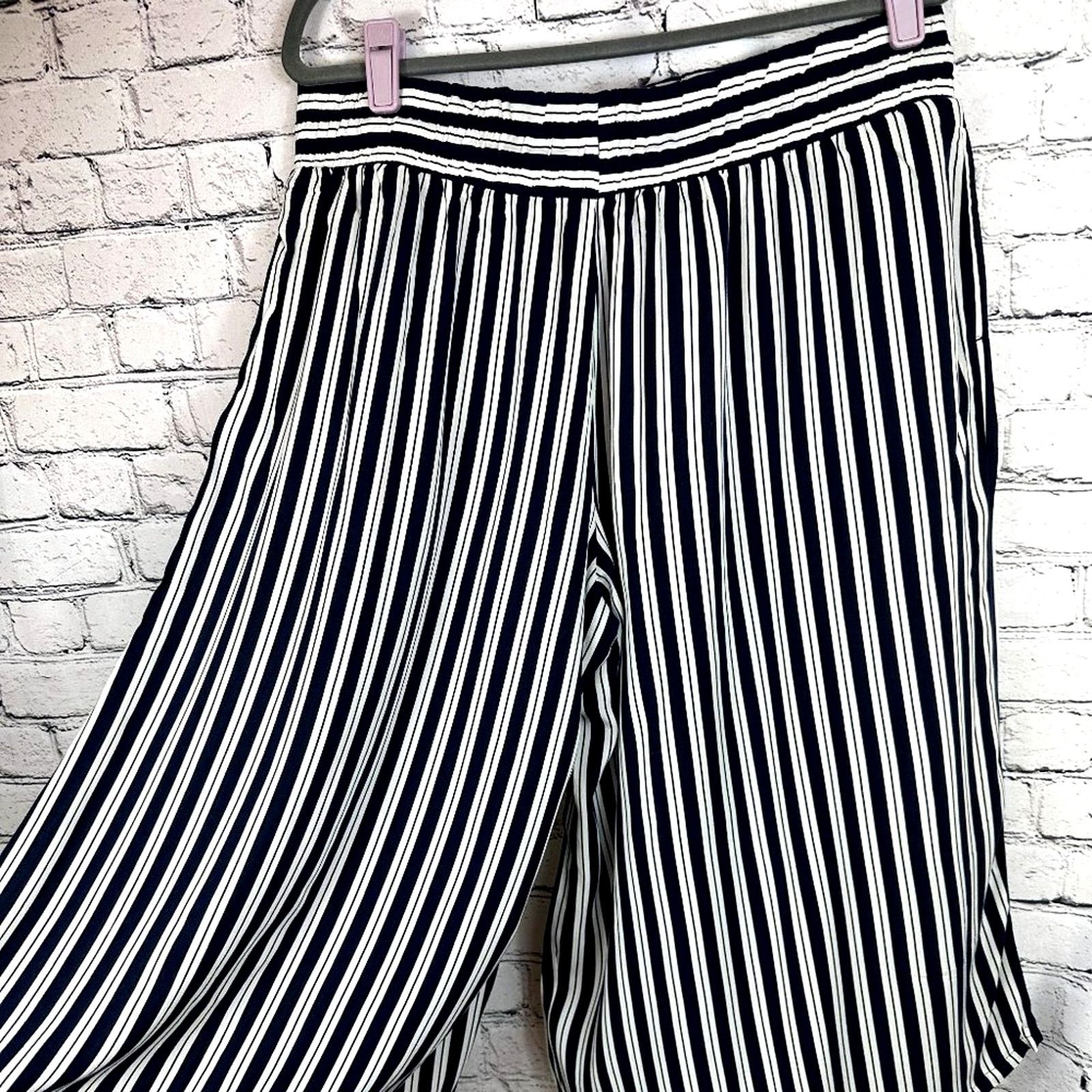 Nordstrom Nordstrom Refinery 29 Sustainable Woven Crop Palazzo size XL Size 33" - 6 Thumbnail
