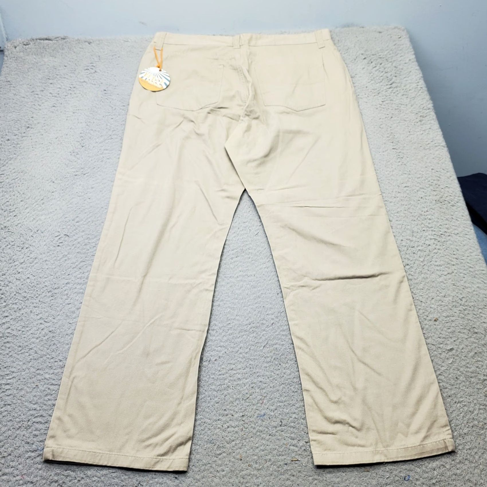 Berle Berle Chino Pants Mens 38x30 Brown 5-Pocket Outdoor Straight Leg Belt Loop Vintage? No Size US 38 / EU 54 - 2 Thumbnail