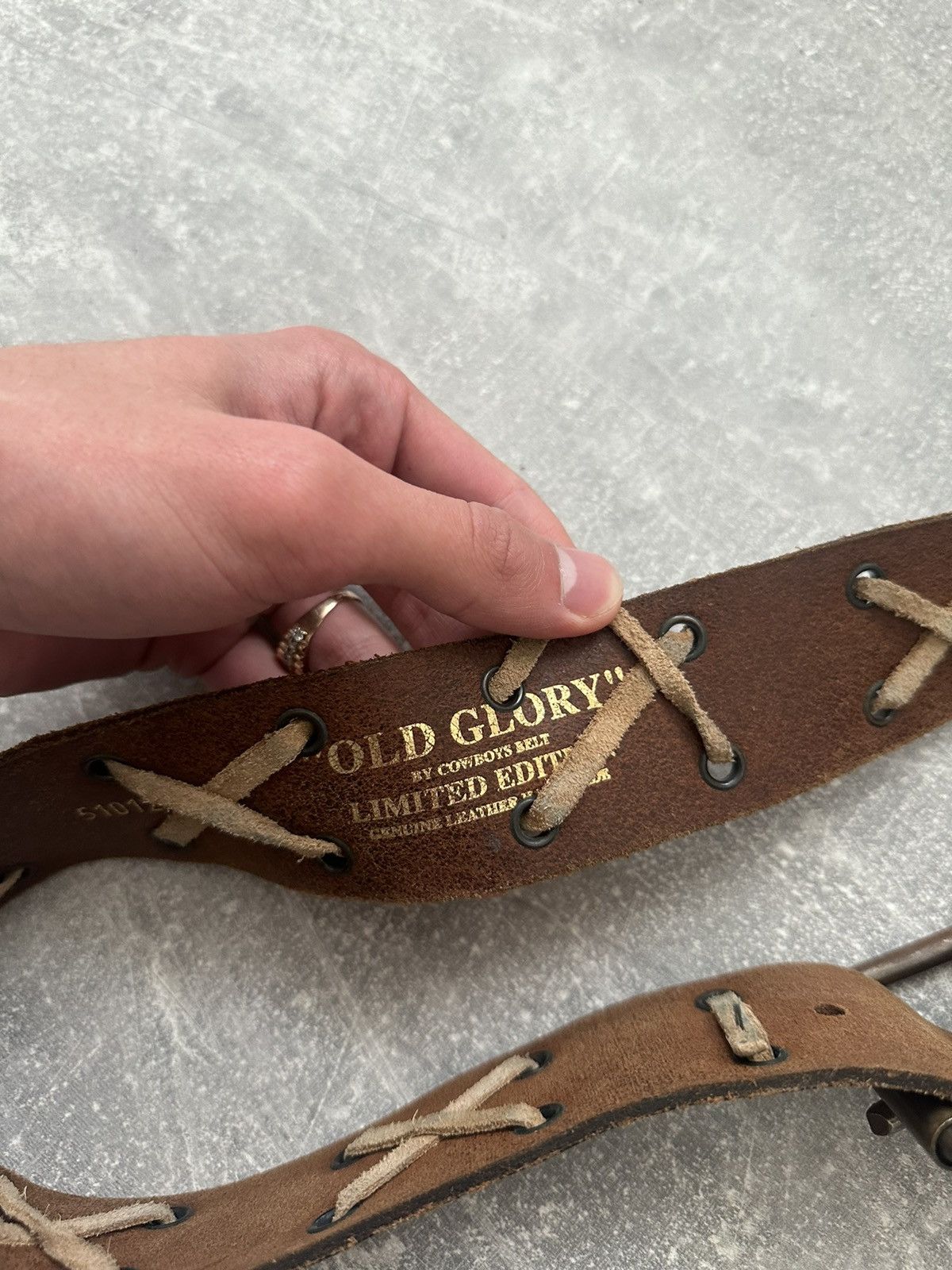 Cowboy Equipment × Vintage Vintage Cowboys Belt “Old Glory” LIMITED EDITION Size ONE SIZE - 5 Thumbnail