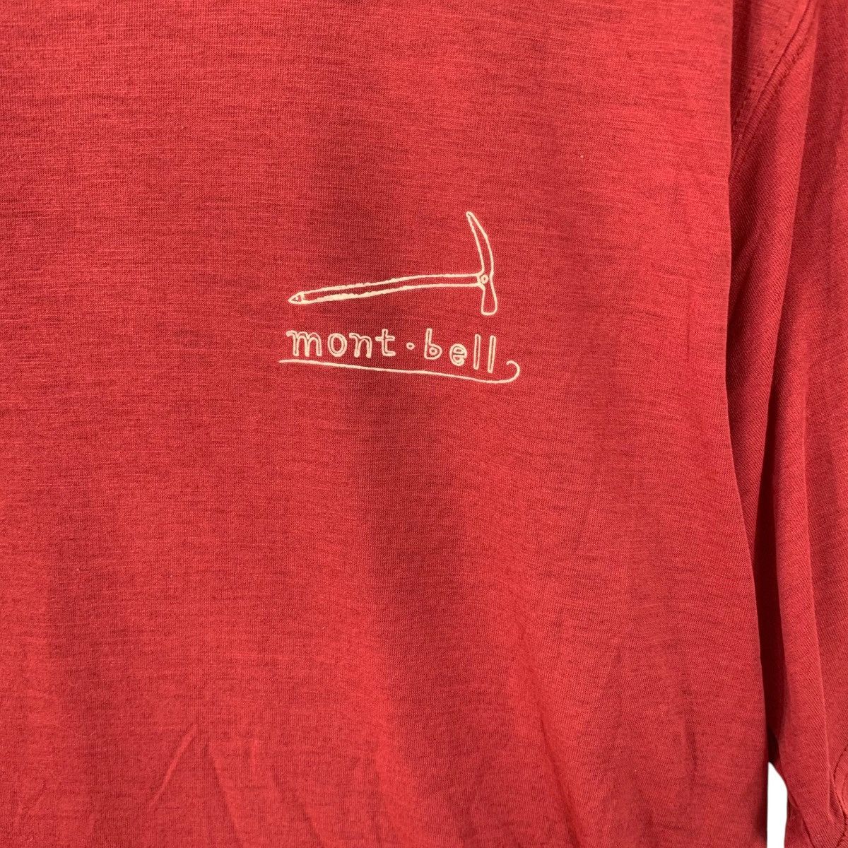 Montbell Vintage MONTBELL OUTDOOR Winter Equipment Tee Shirt Top Size US L / EU 52-54 / 3 - 3 Thumbnail