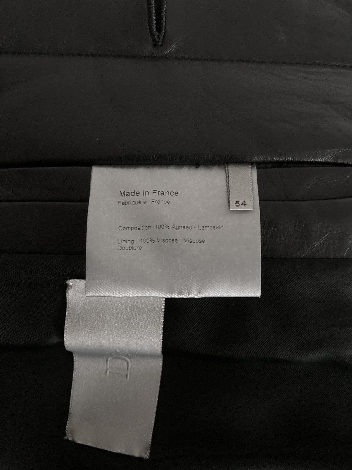 Dior × Hedi Slimane A/W 2002 “Reflexion” Padded Lambskin Coat Size US L / EU 52-54 / 3 - 15 Thumbnail