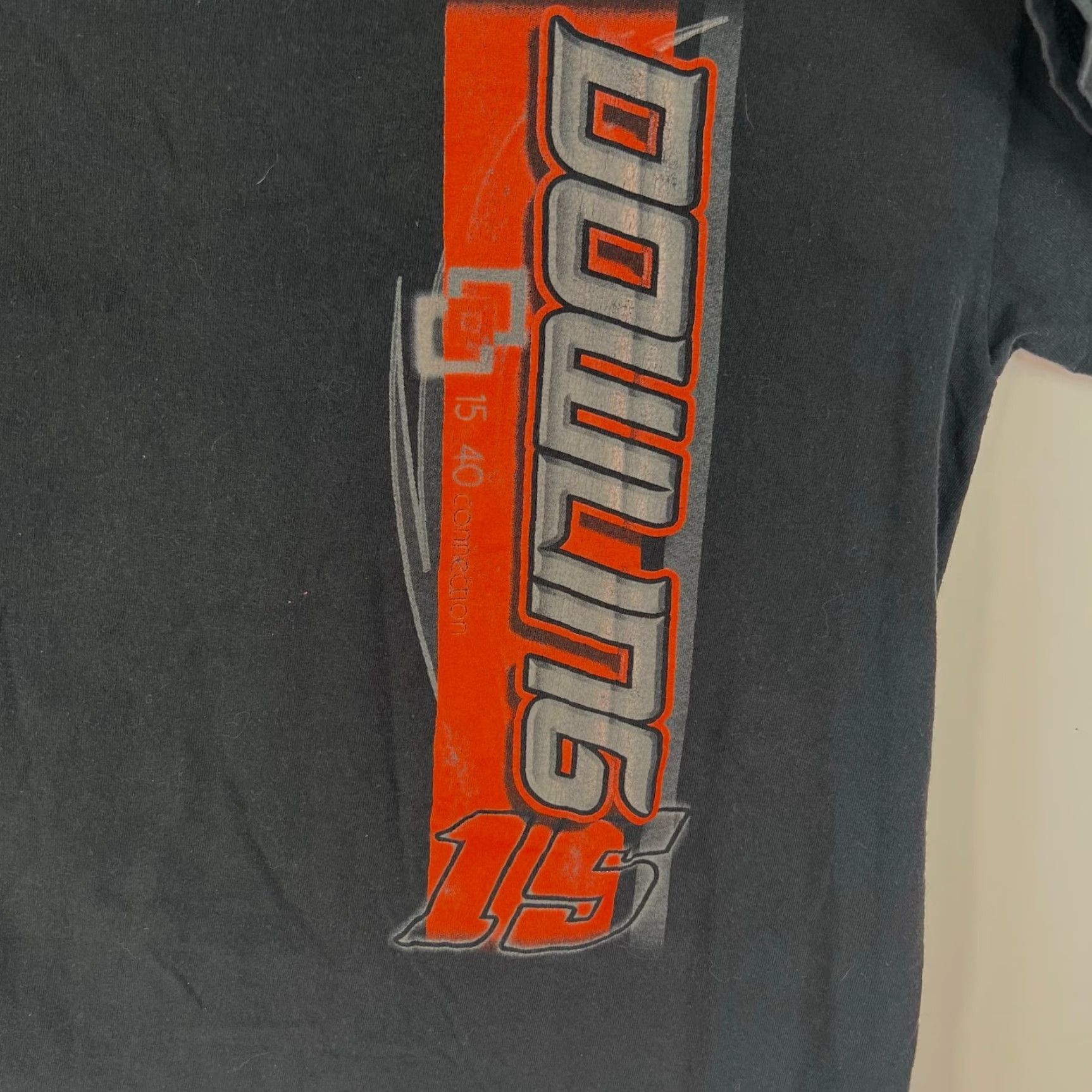 NASCAR NASCAR Shirt Adult L Black Chase Dowling #15 Tee (Graphic) Mens Size US L / EU 52-54 / 3 - 3 Thumbnail