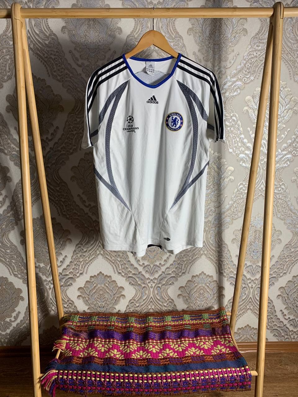 Adidas Vintage Adidas FC Chelsea London England Soccer Jersey Retro Size US L / EU 52-54 / 3 - 1 Thumbnail