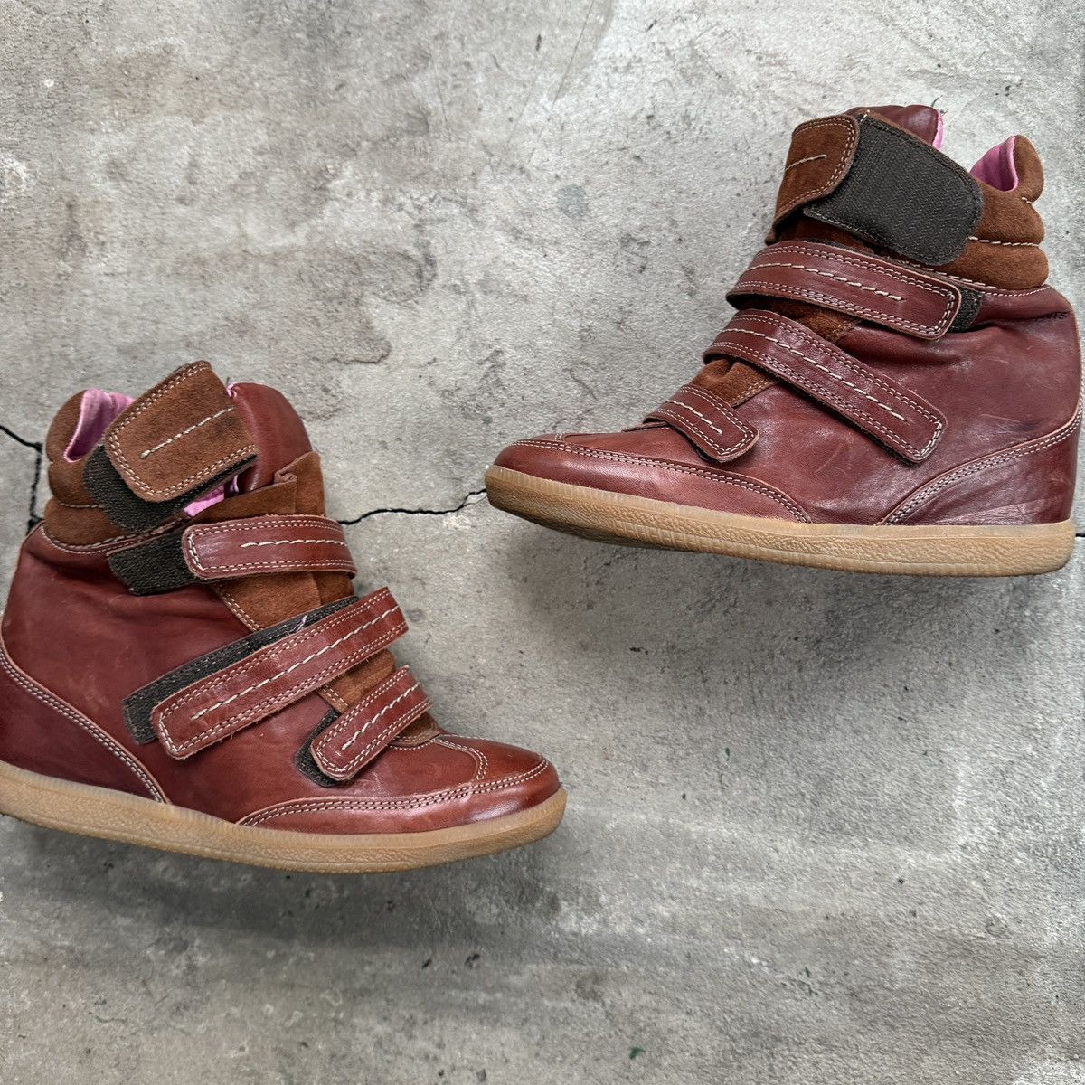 Vintage Y2K Ten Point Wedge Sneakers Size US 8 / IT 38 - 9 Thumbnail