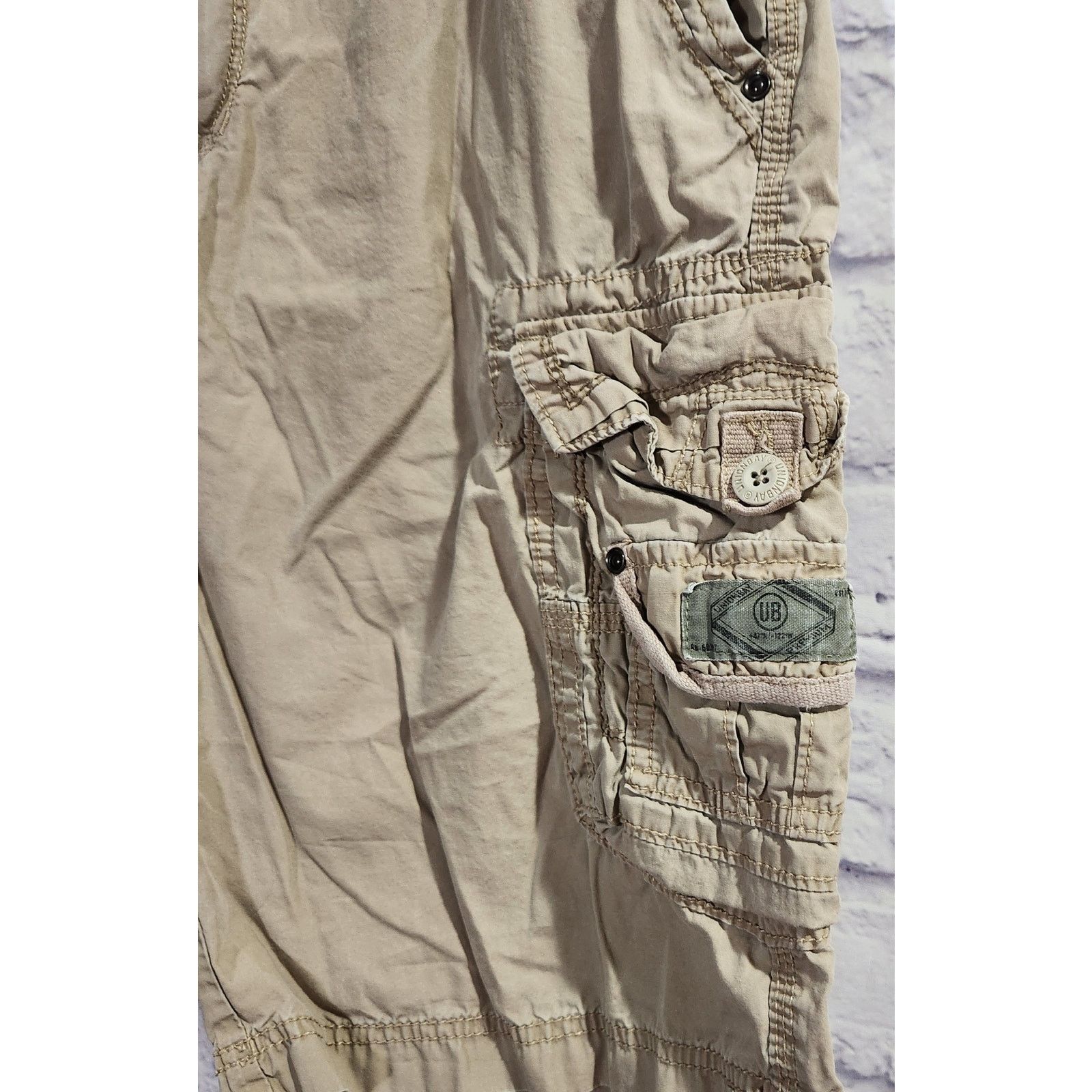 UNIONBAY UnionBay Tan Cargo Men's Shorts 32 Lightweight Side Pockets Size US 32 / EU 48 - 2 Thumbnail