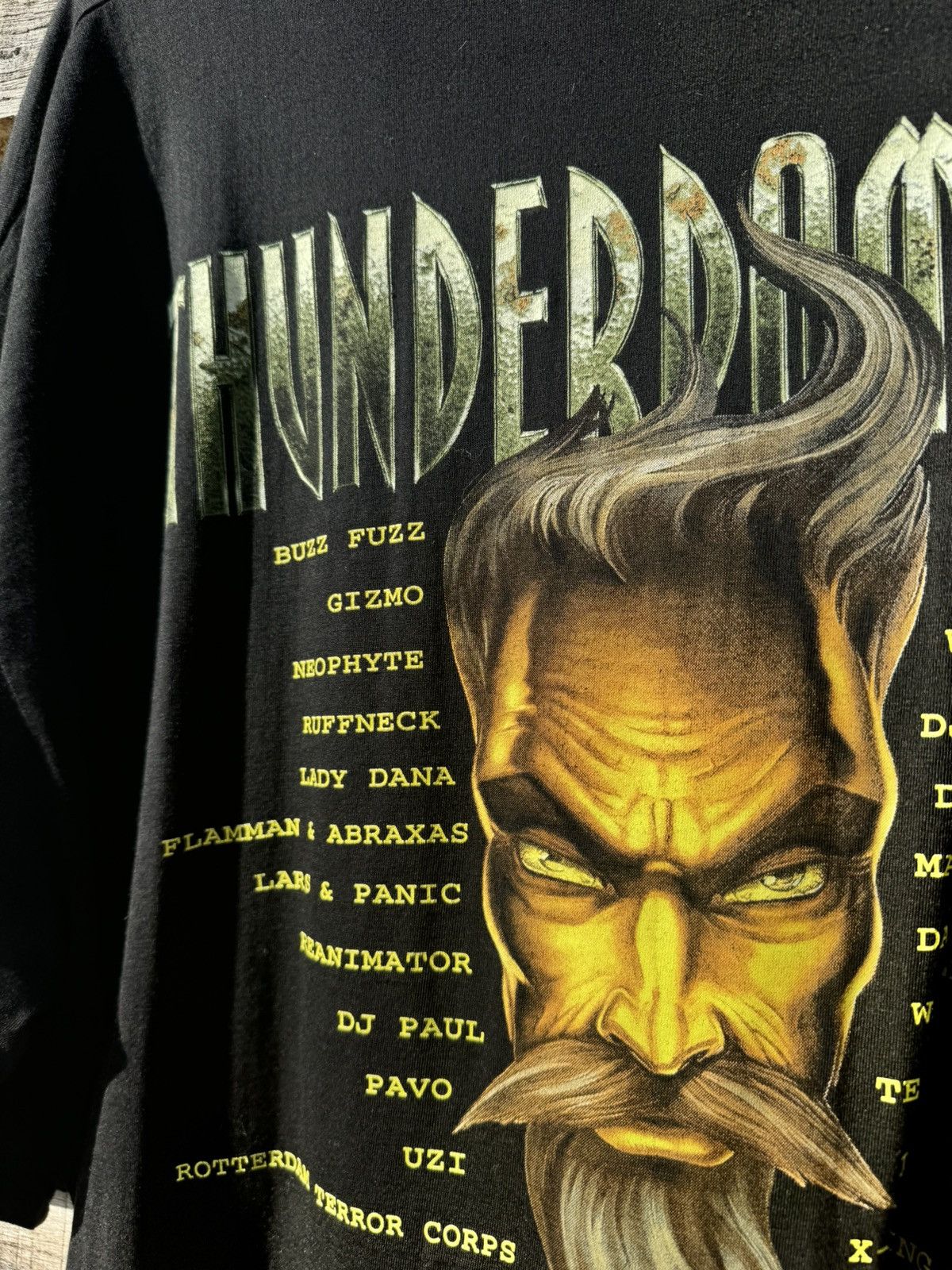 Band Tees × Thunderdome × Vintage Thunderdome 1999 Lineup T-shirt Size US XL / EU 56 / 4 - 3 Thumbnail