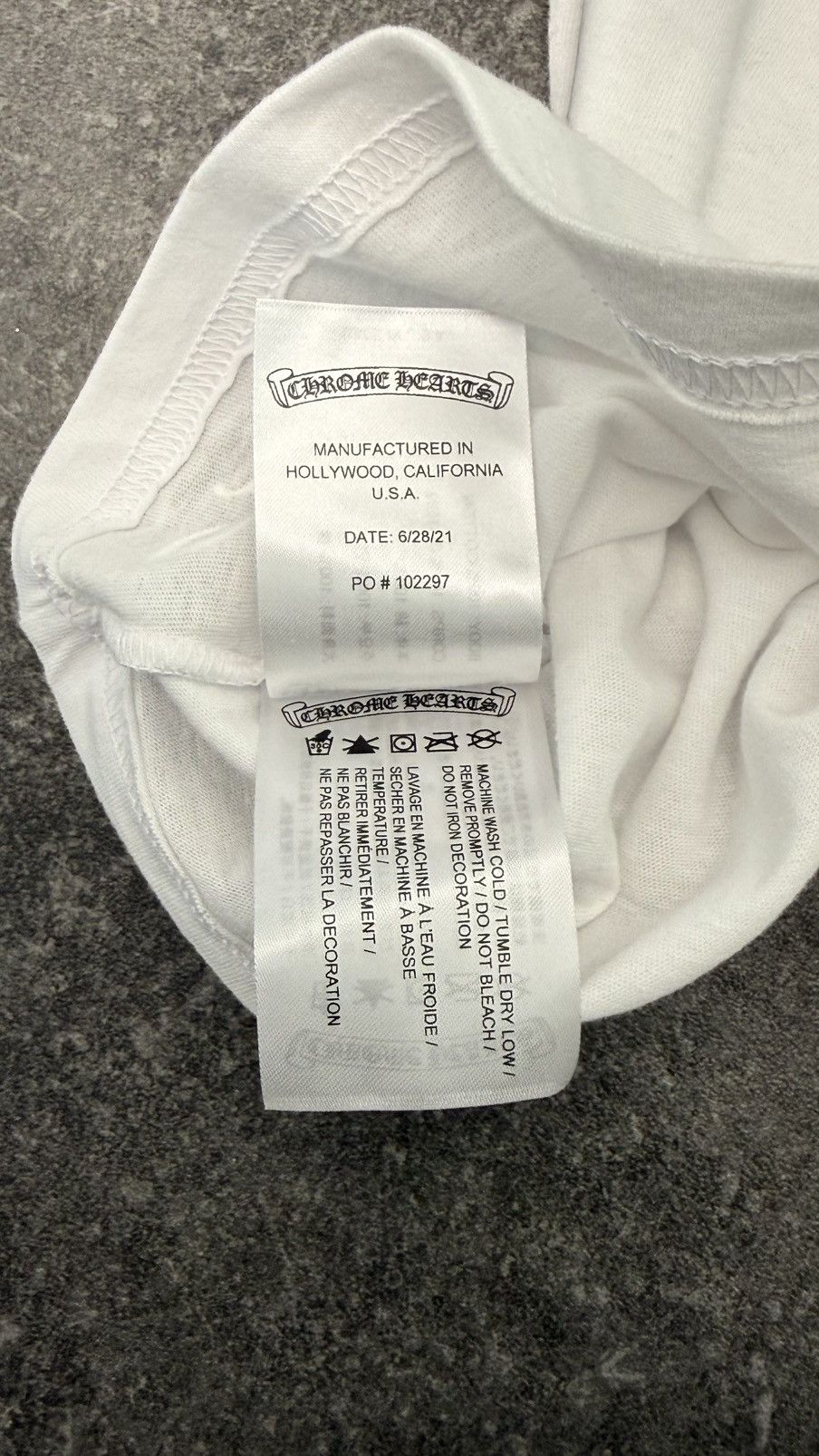 Chrome Hearts Chrome Hearts KIDS Horseshoe Floral Long Sleeve White Size US XXS / EU 40 - 8 Thumbnail